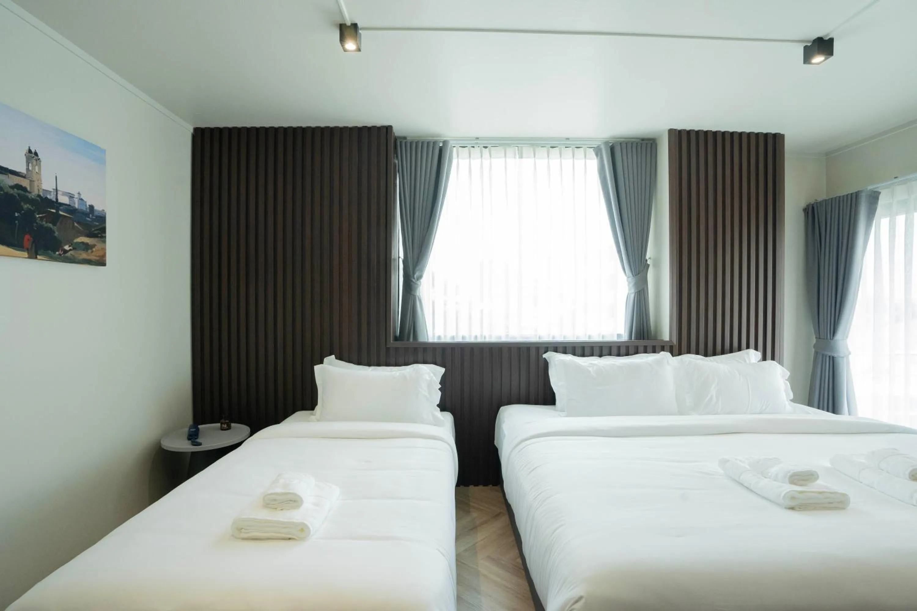 Bed in Infinite Hotel-Ratchada