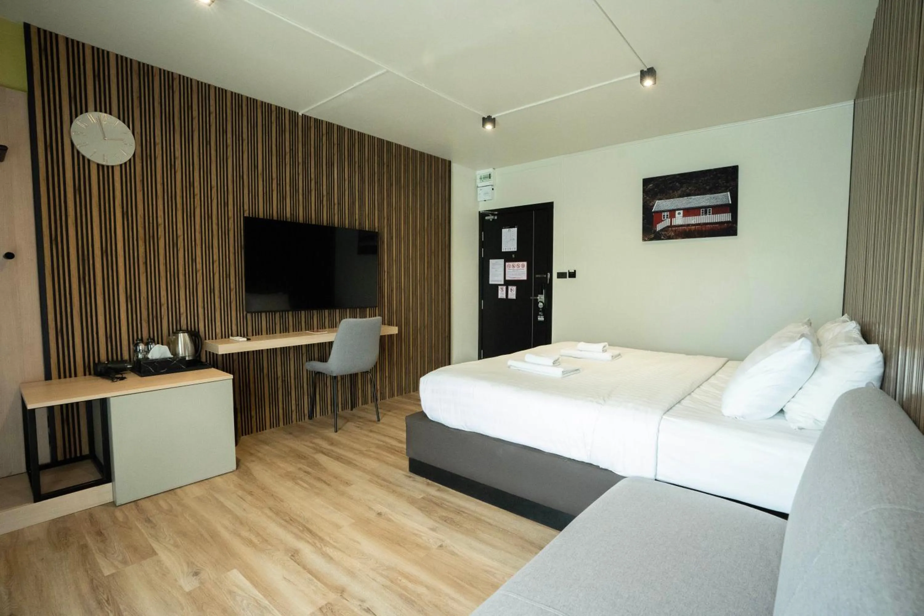 Bed in Infinite Hotel-Ratchada