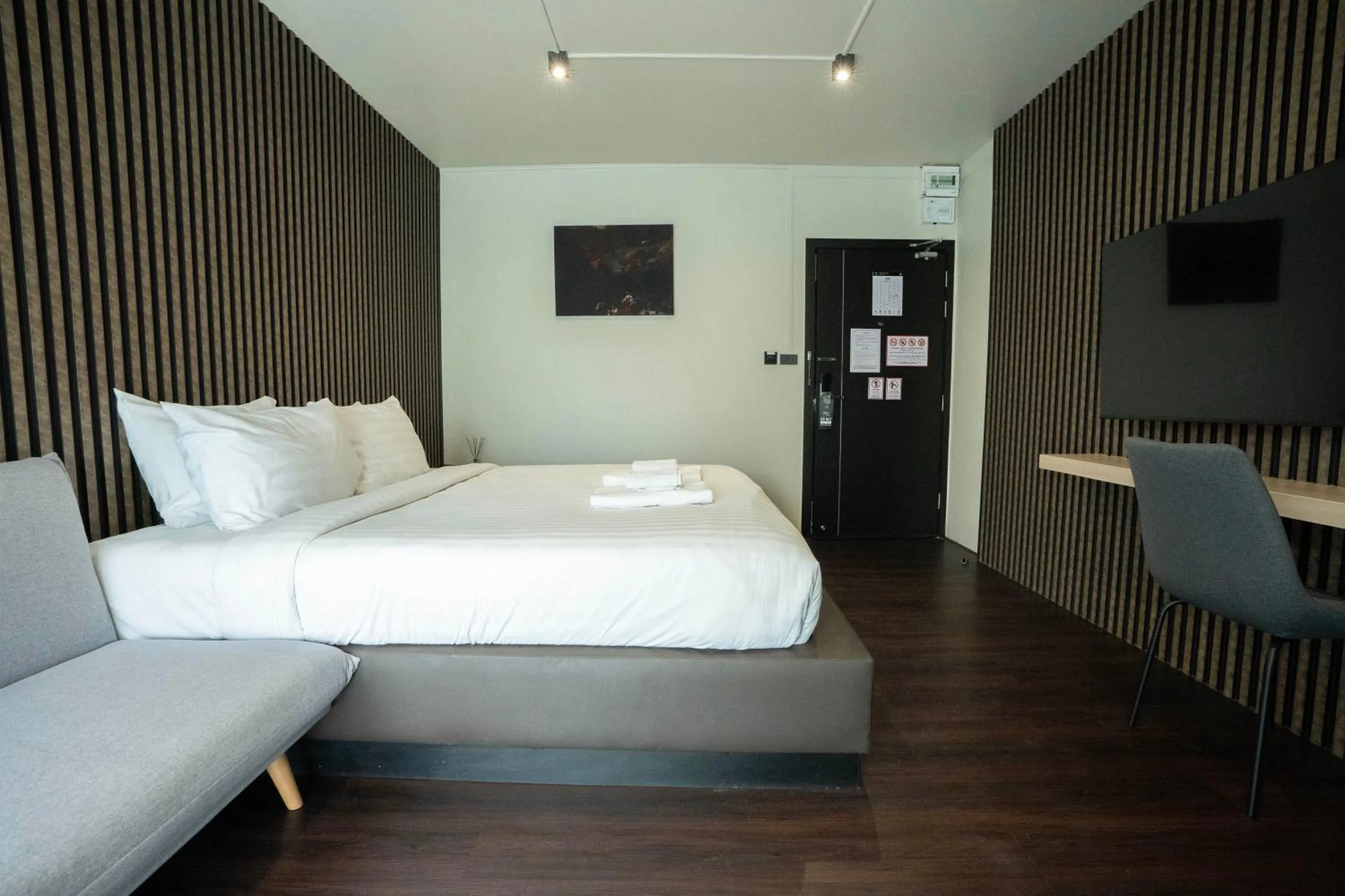 Bed in Infinite Hotel-Ratchada