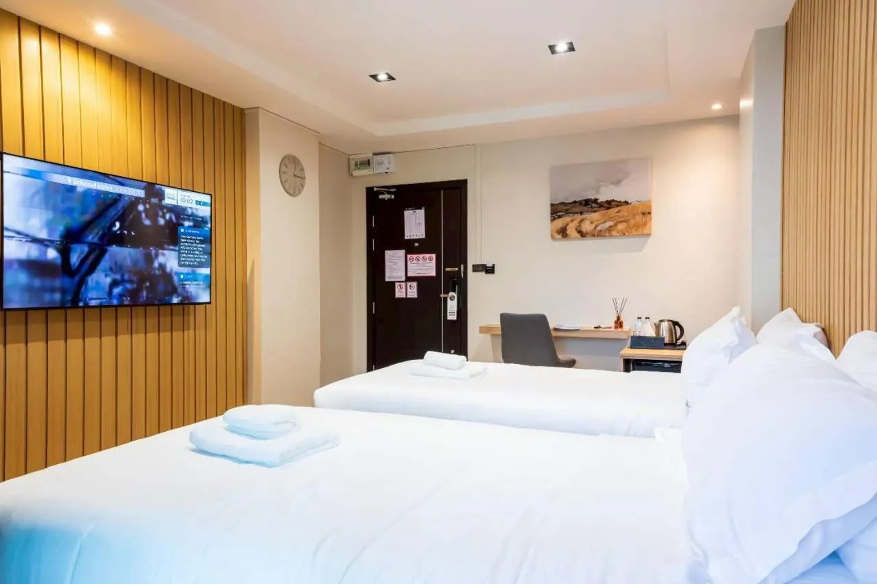 Bed in Infinite Hotel-Ratchada