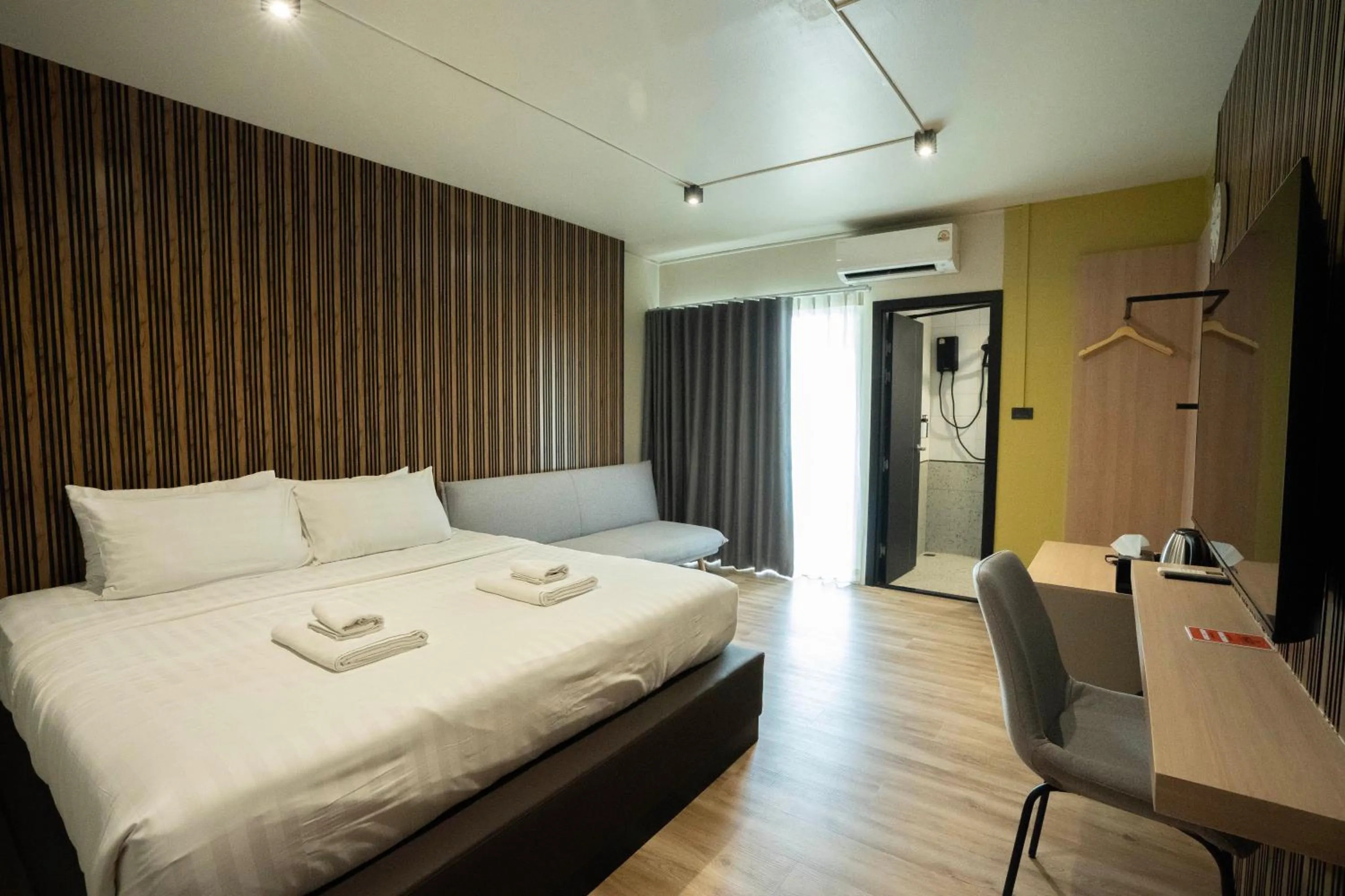 Bed in Infinite Hotel-Ratchada