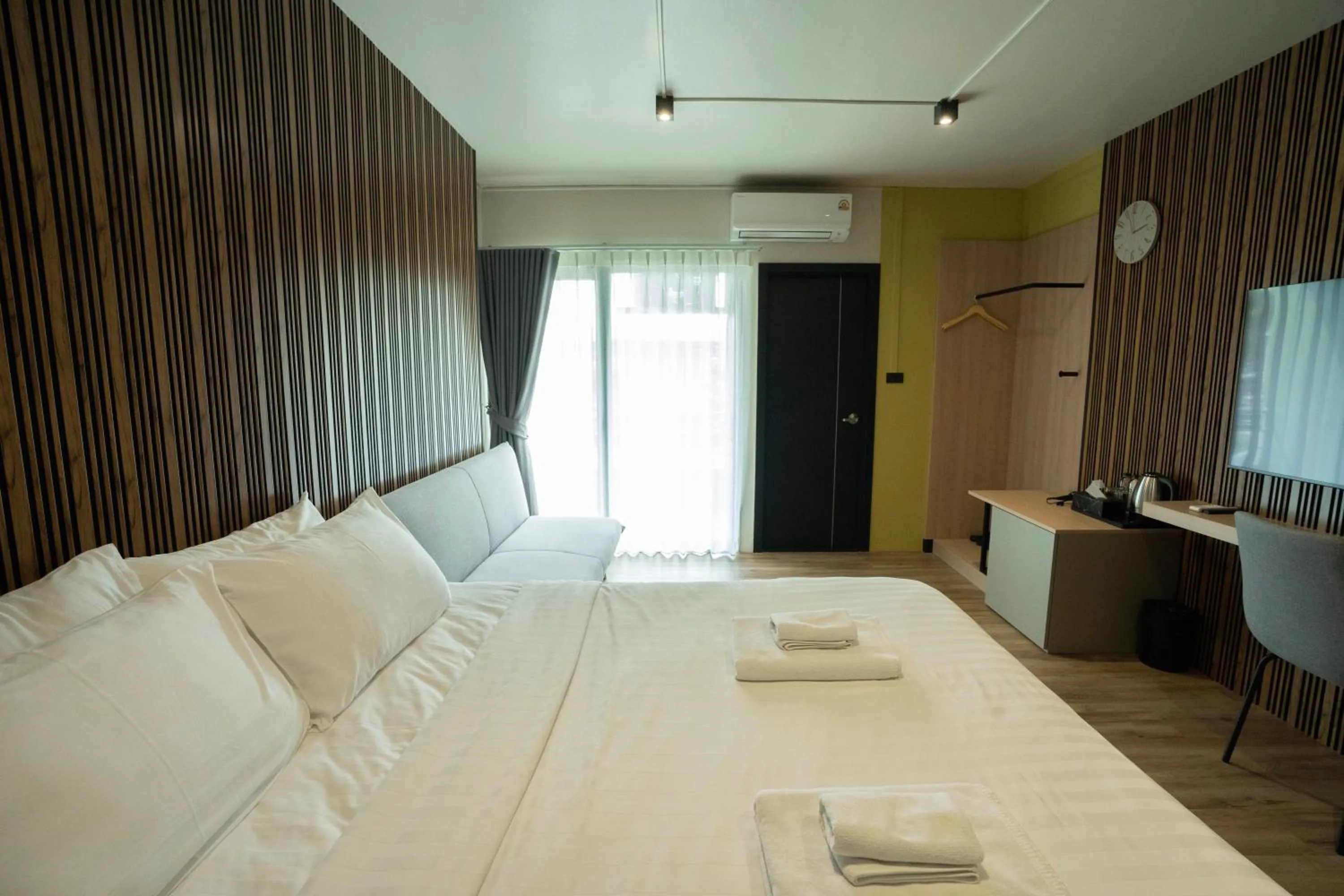 Bed in Infinite Hotel-Ratchada