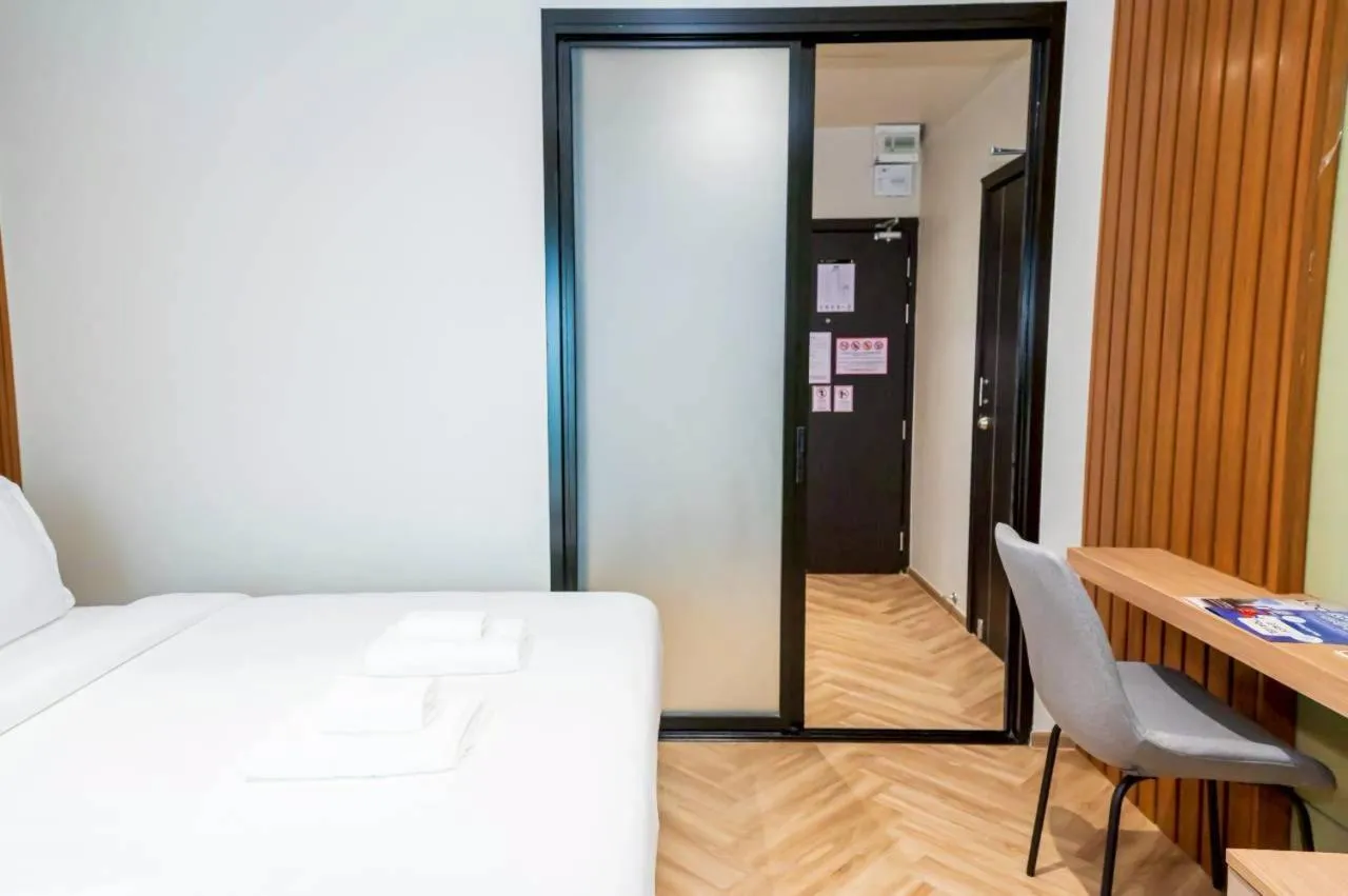 Bed in Infinite Hotel-Ratchada