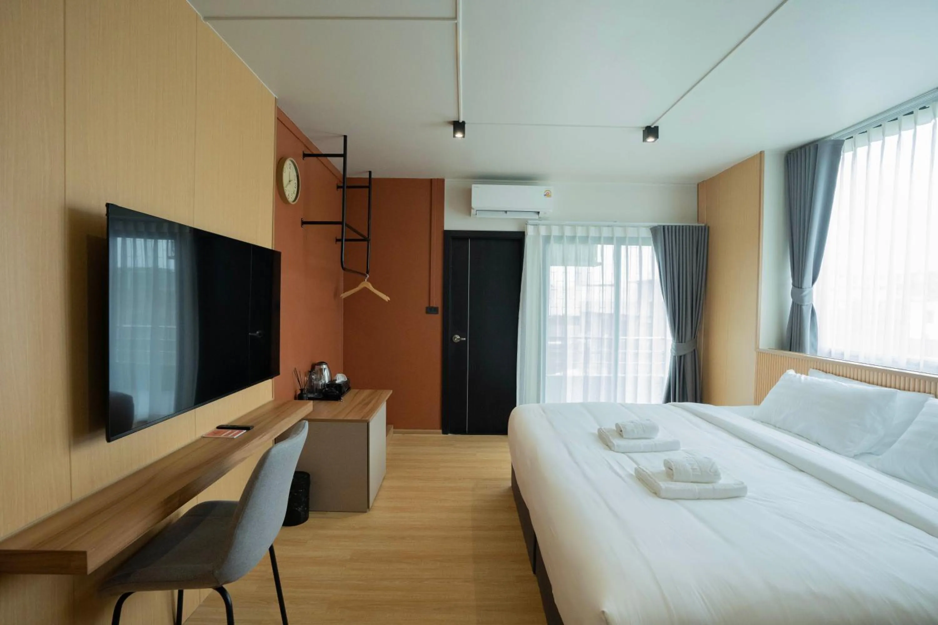 Bed in Infinite Hotel-Ratchada