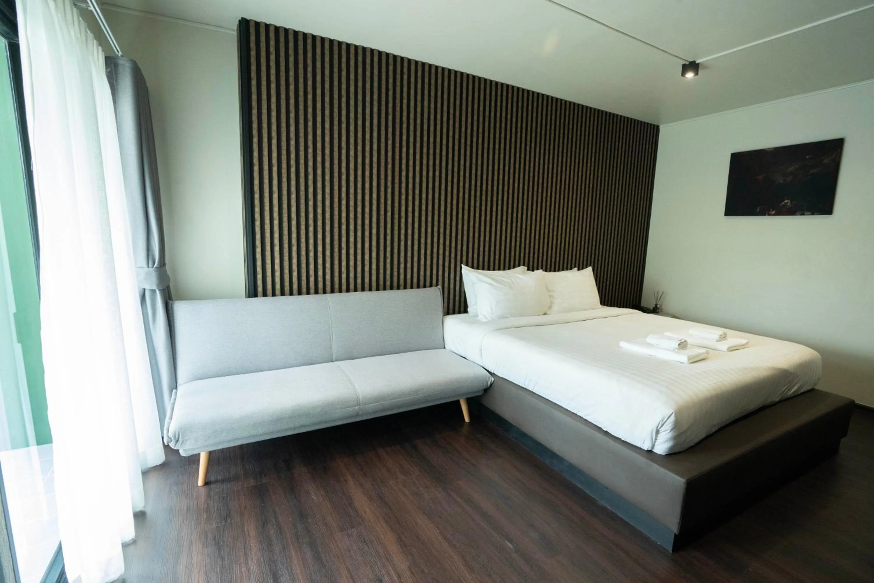 Bed in Infinite Hotel-Ratchada