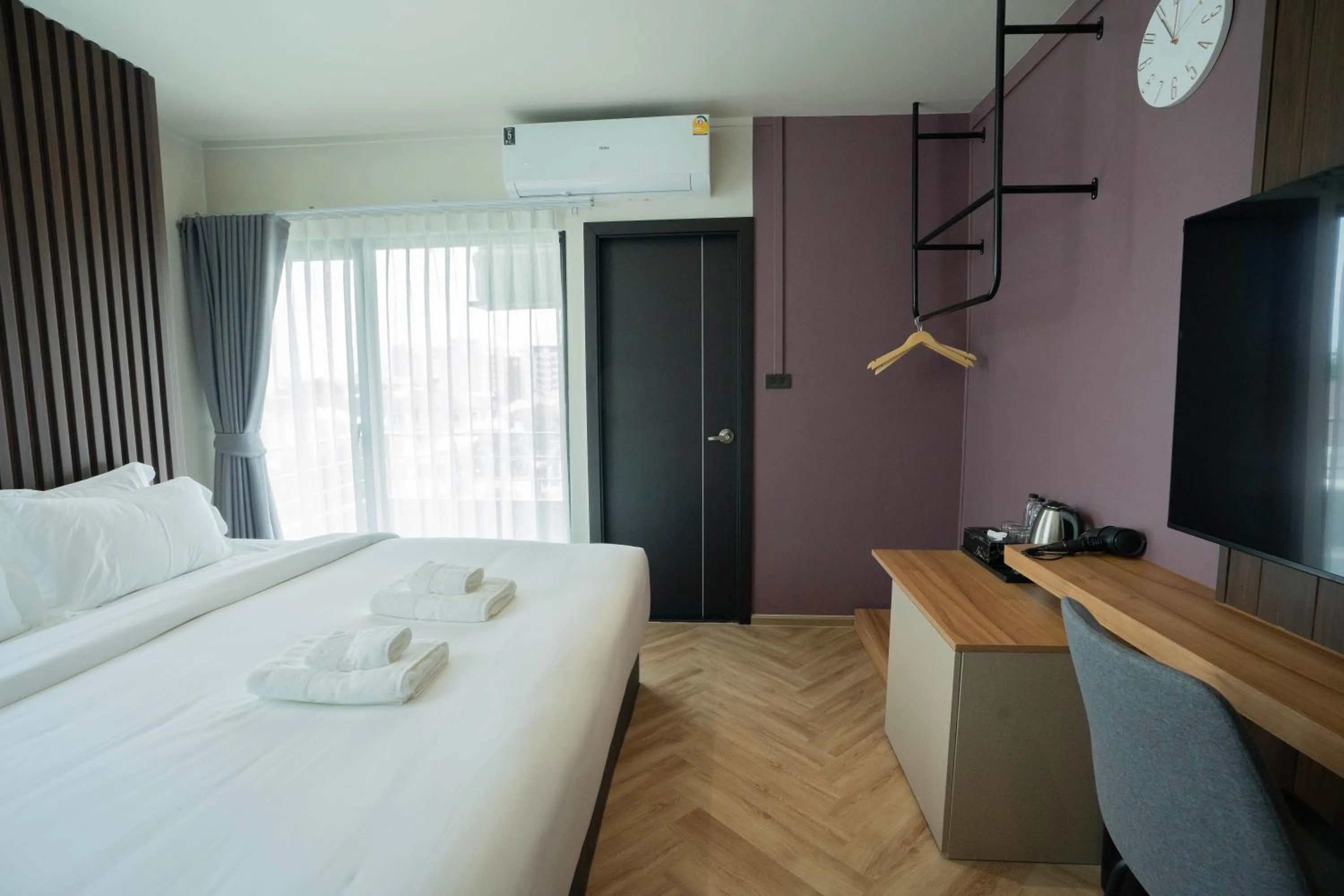 Bed in Infinite Hotel-Ratchada