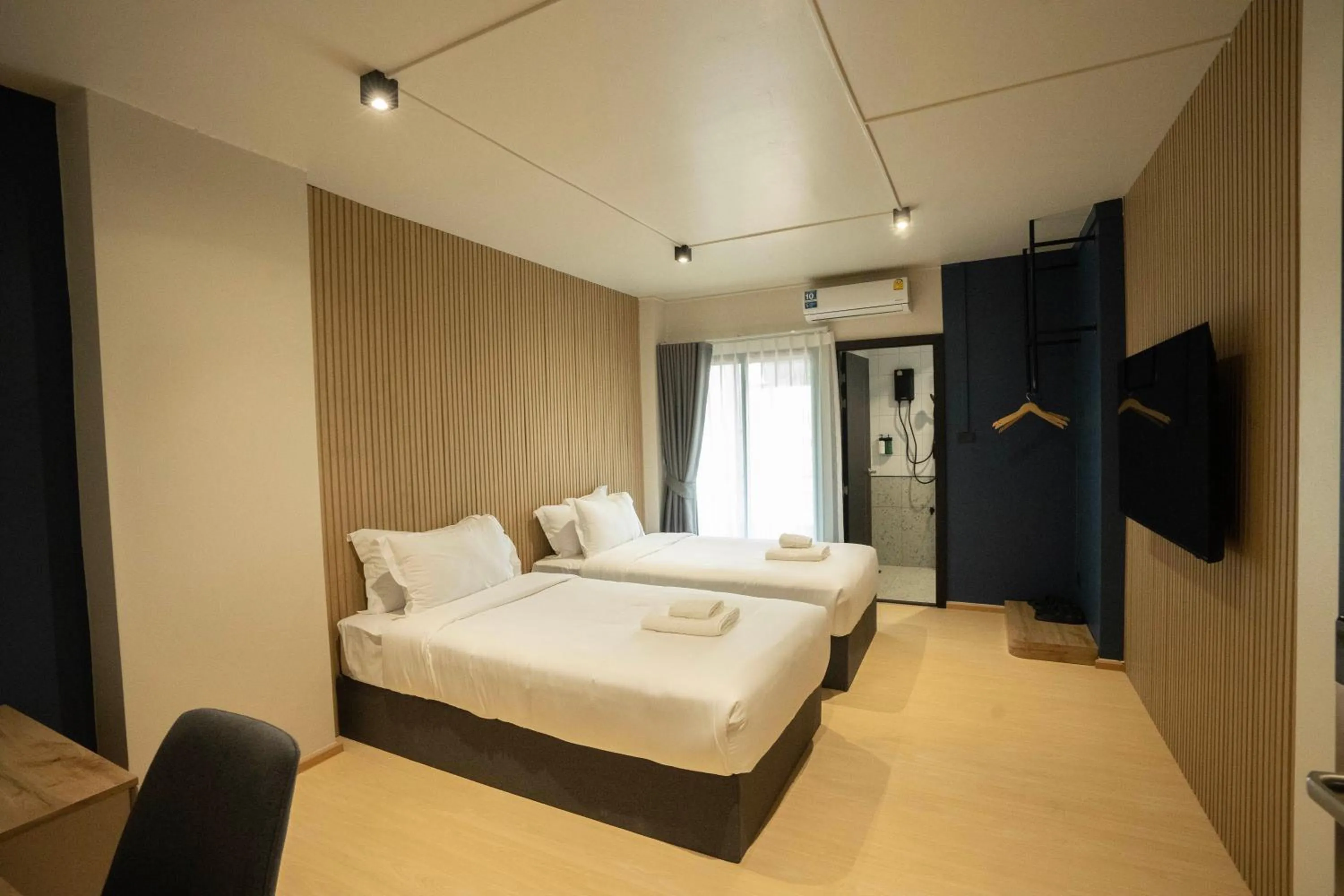 Bed in Infinite Hotel-Ratchada