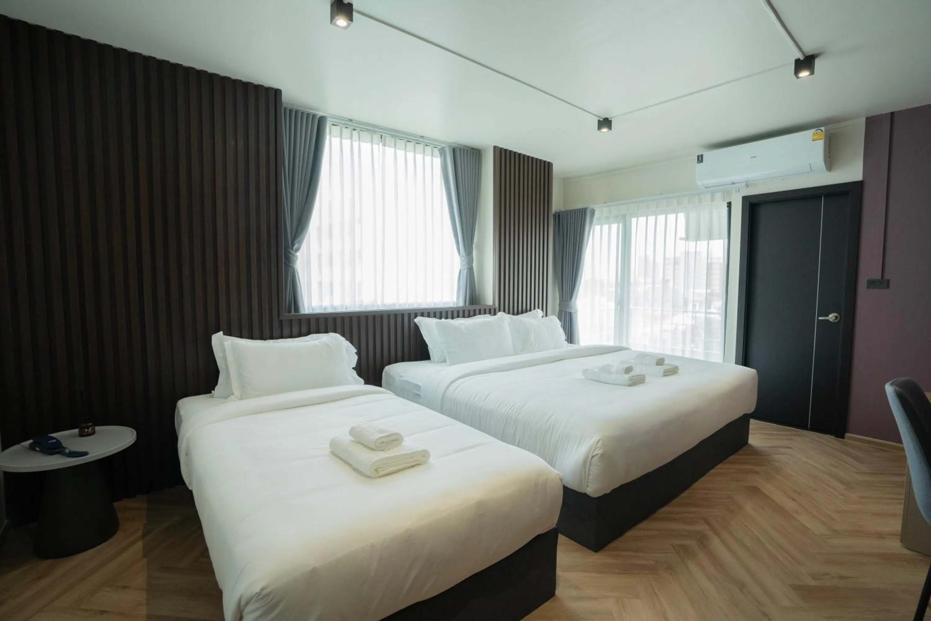 Bed in Infinite Hotel-Ratchada