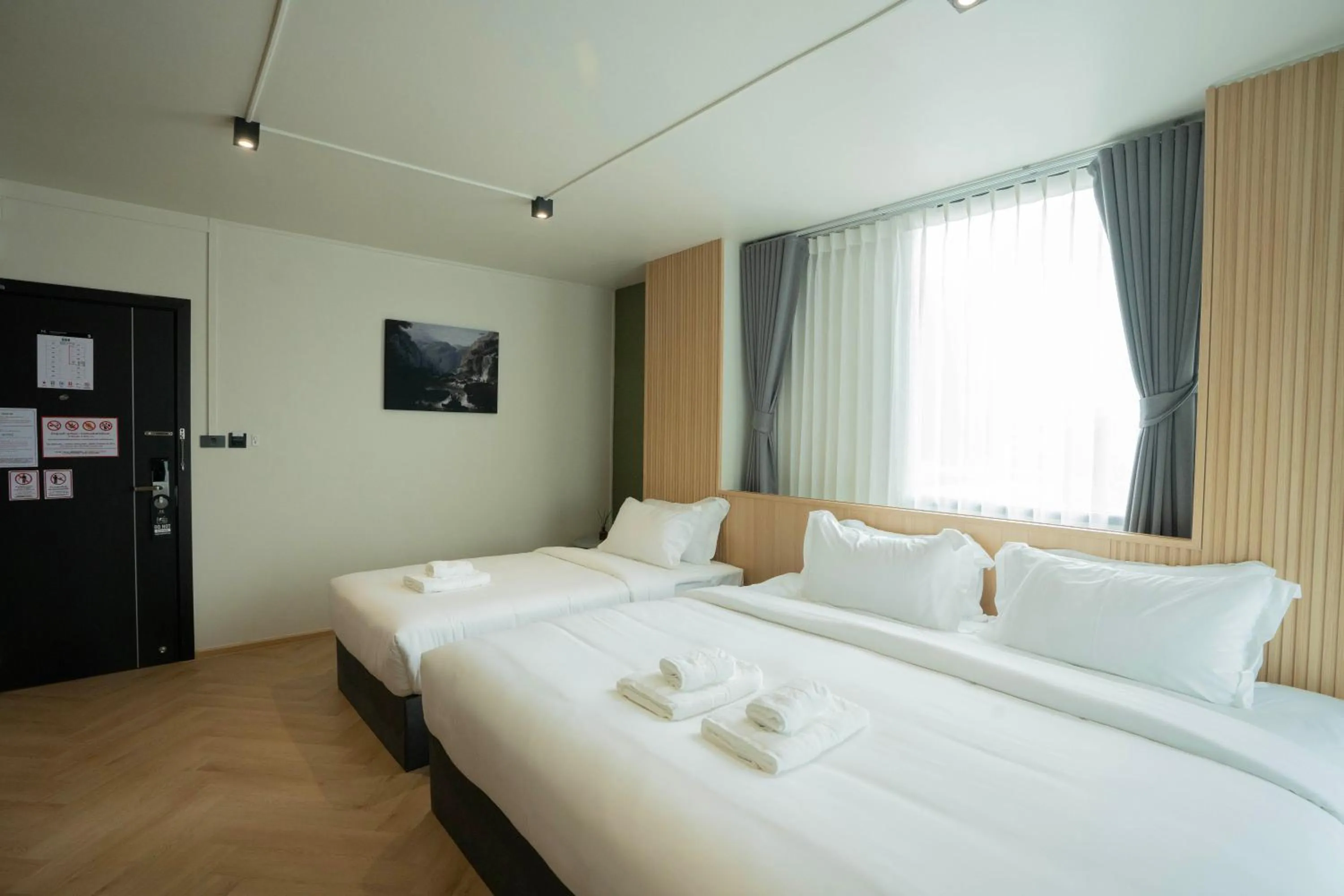 Bed in Infinite Hotel-Ratchada