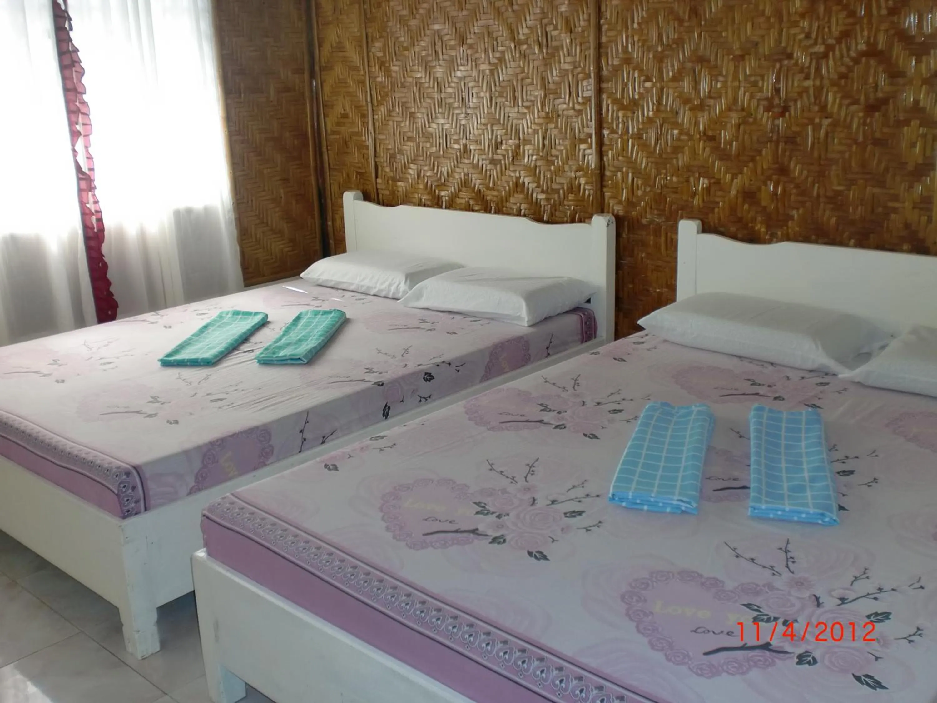 Bed in Pabua's Cottages