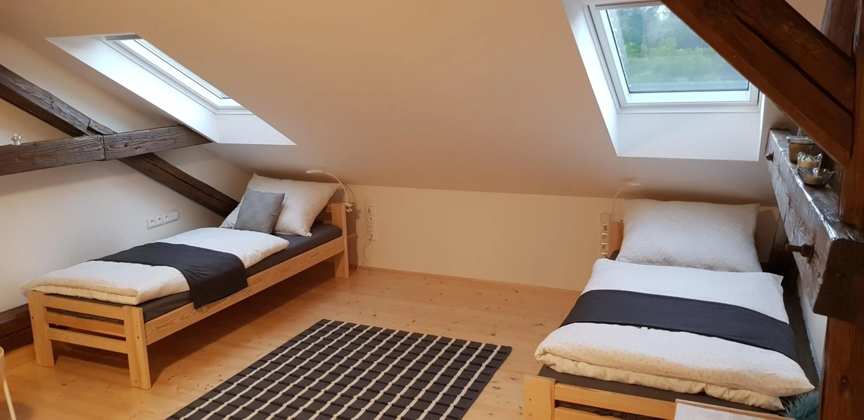 Stylové podkrovní apartmány Ostrava