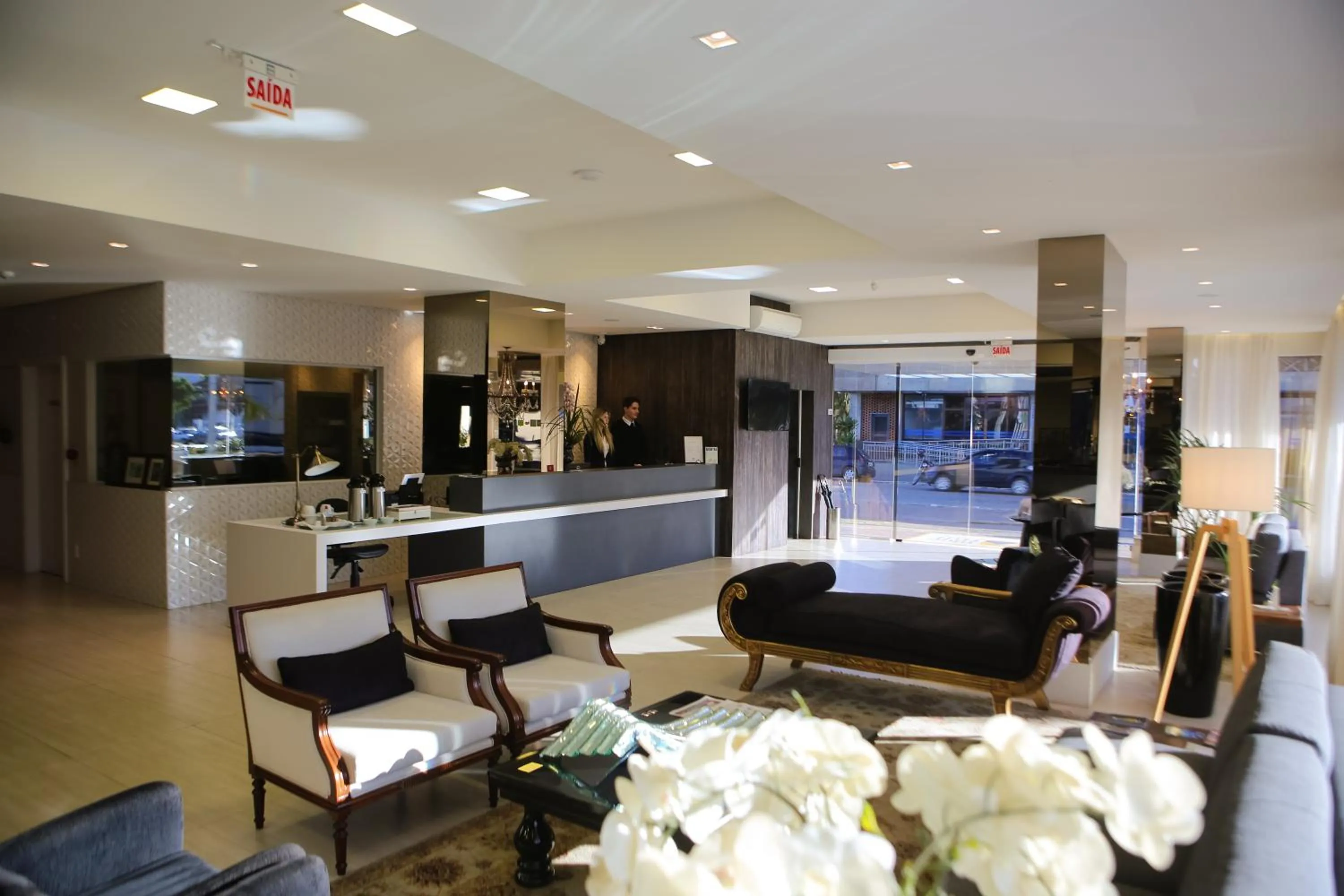 Lobby or reception in Blue Hill Hotel