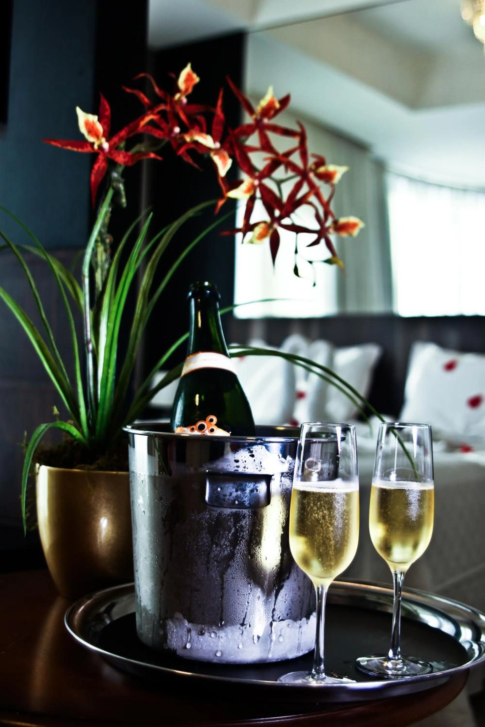 Decorative detail in Blue Hill Hotel