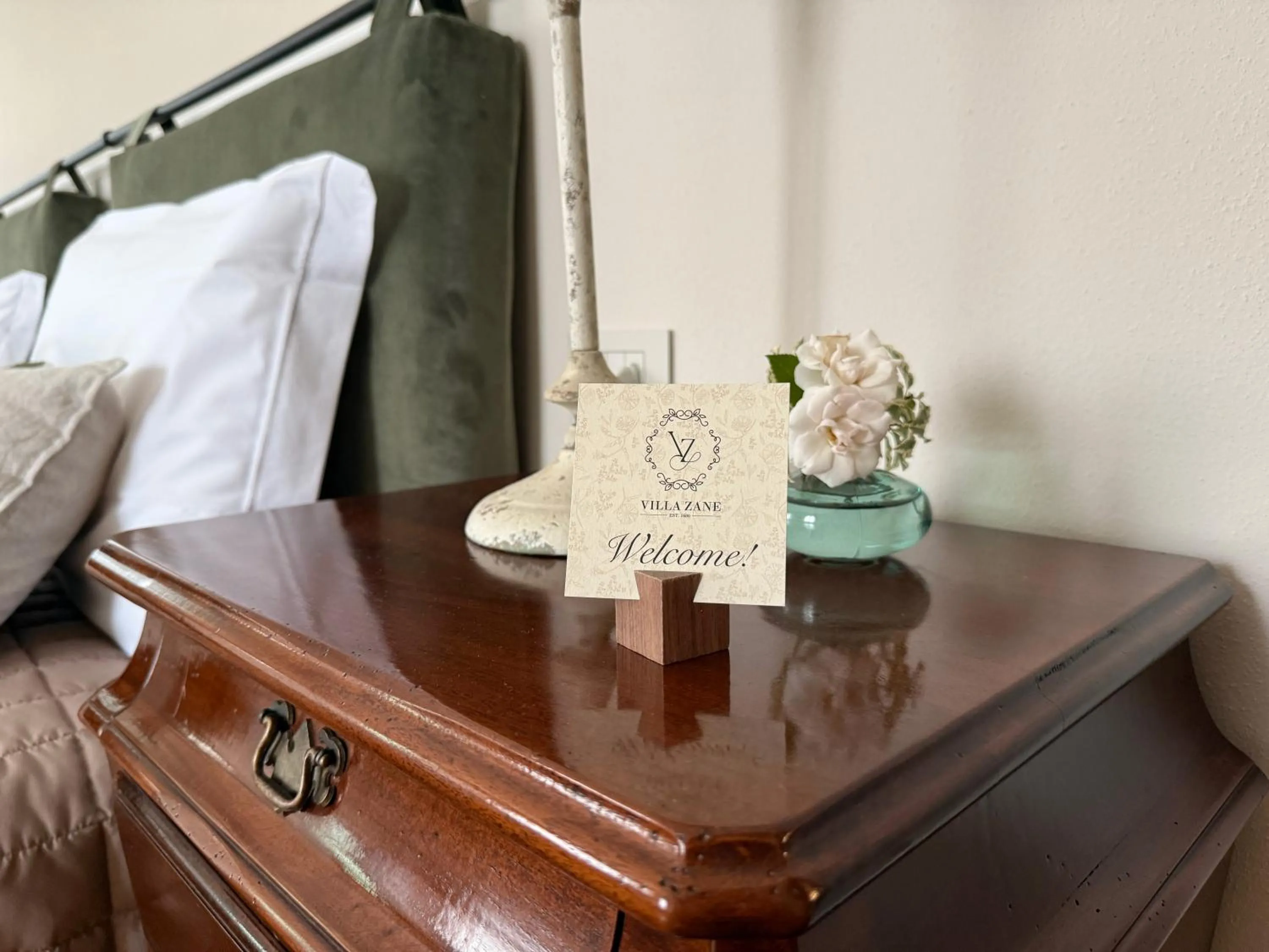 Bed in Villa Zane