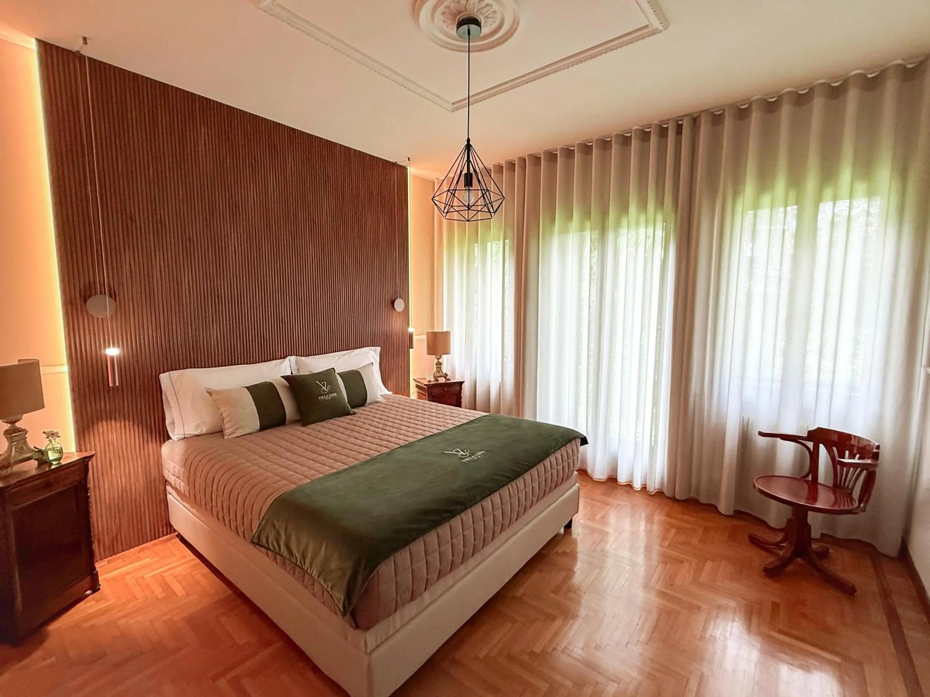 Bed in Villa Zane