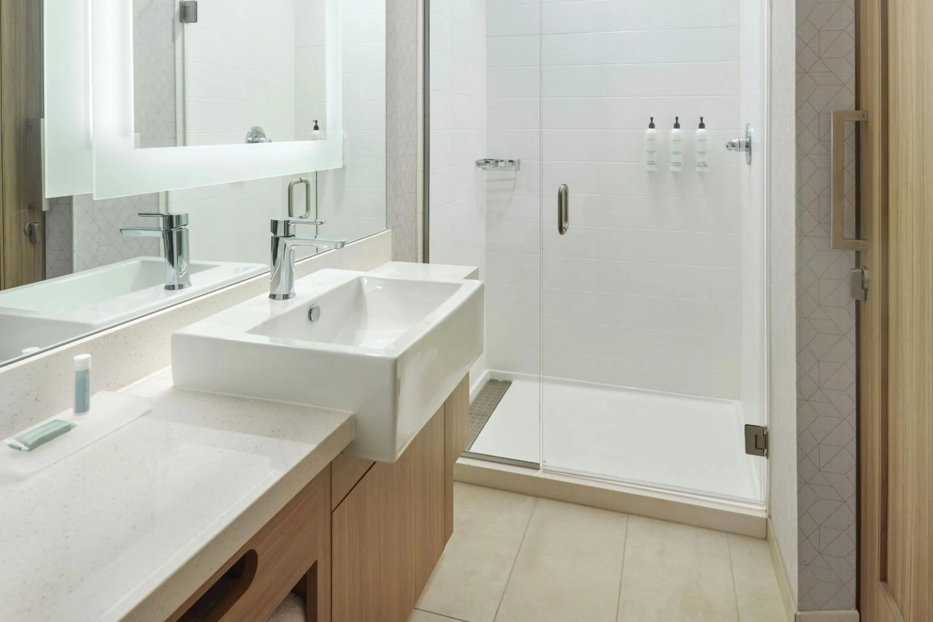 Bathroom in SpringHill Suites by Marriott Locust Grove