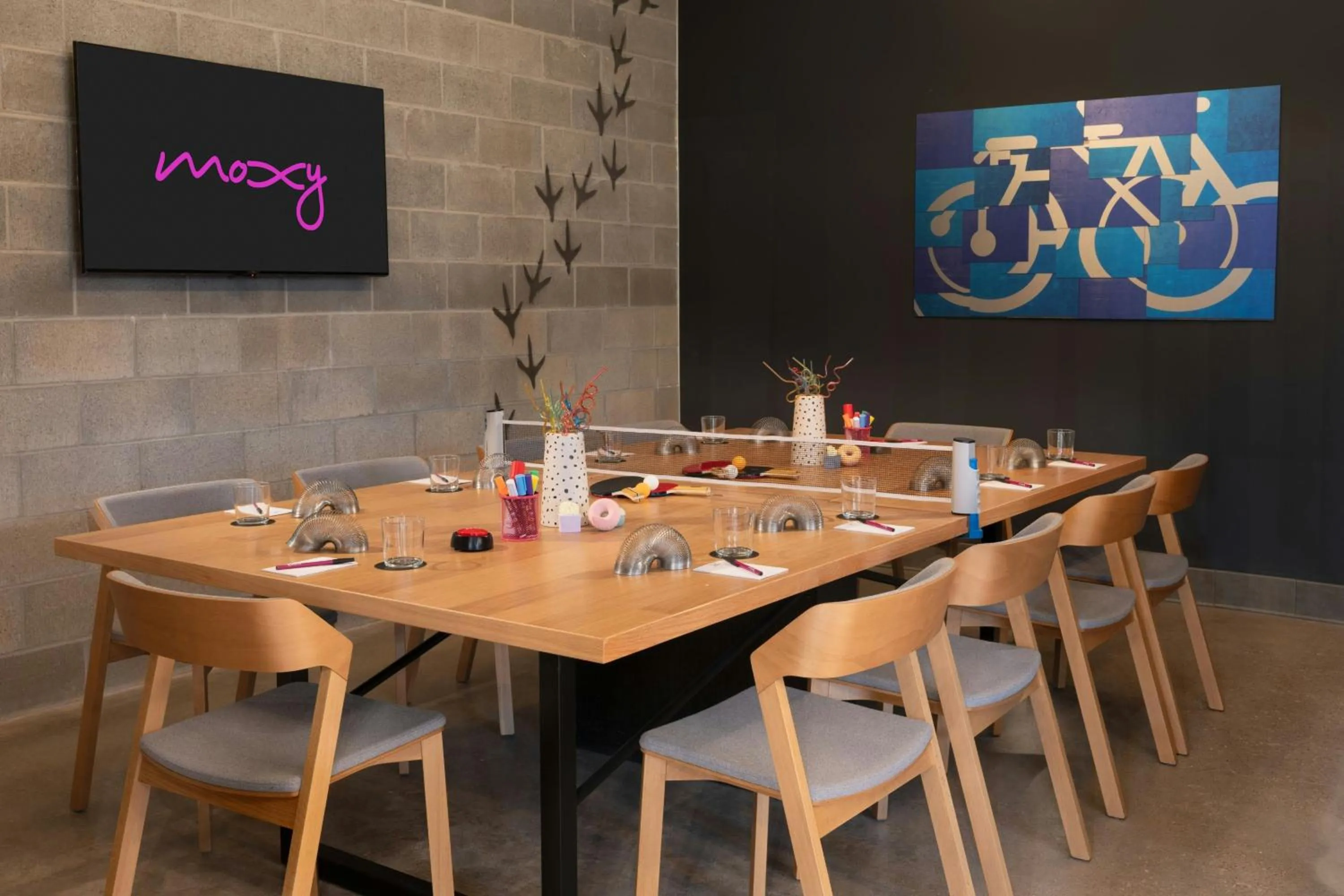 Meeting/conference room in Moxy Fayetteville