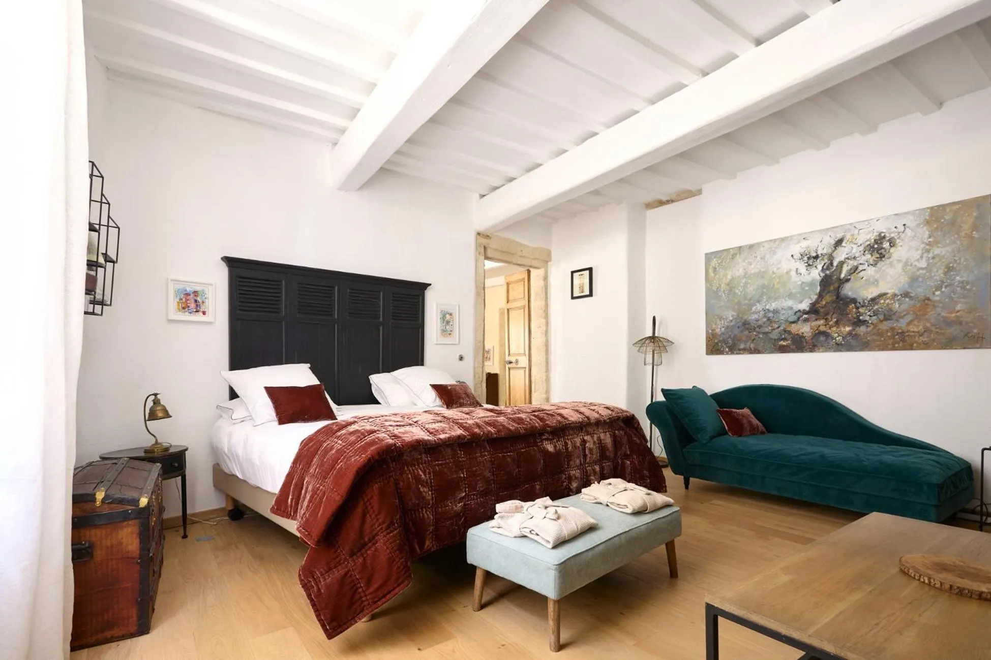 Bed in Boutique Hôtel Entraigues