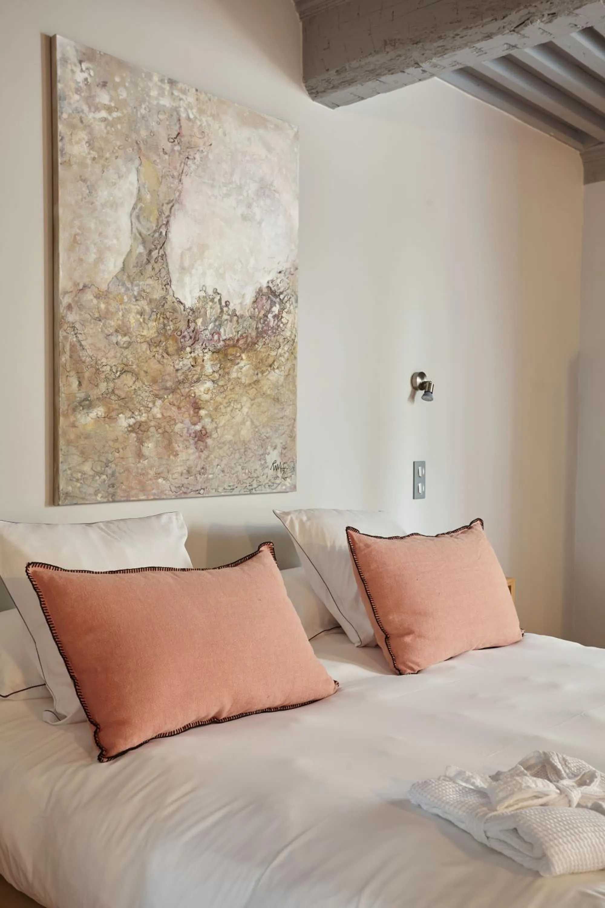 Bedroom, Bed in Boutique Hôtel Entraigues