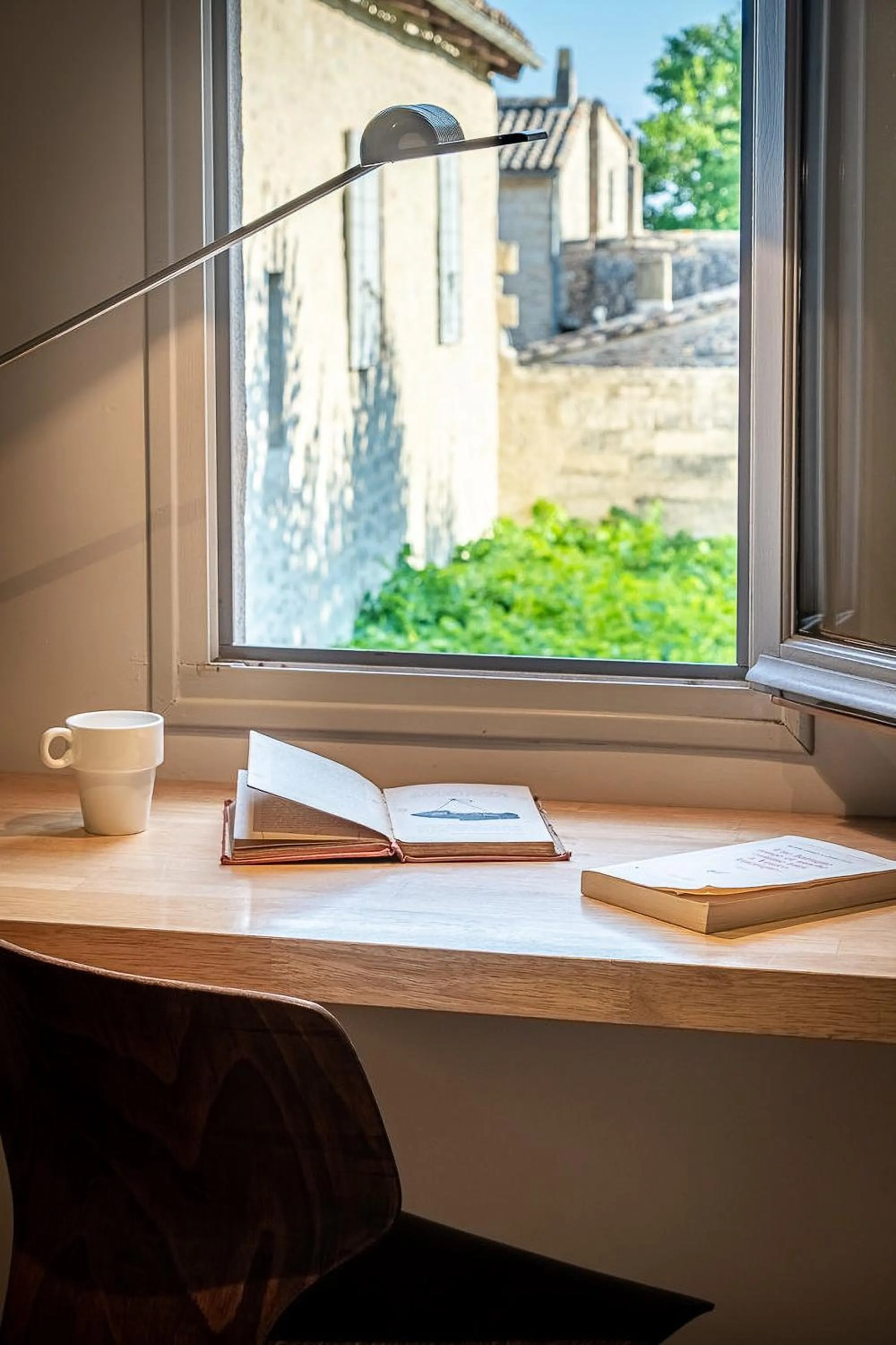 Garden view in Boutique Hôtel Entraigues