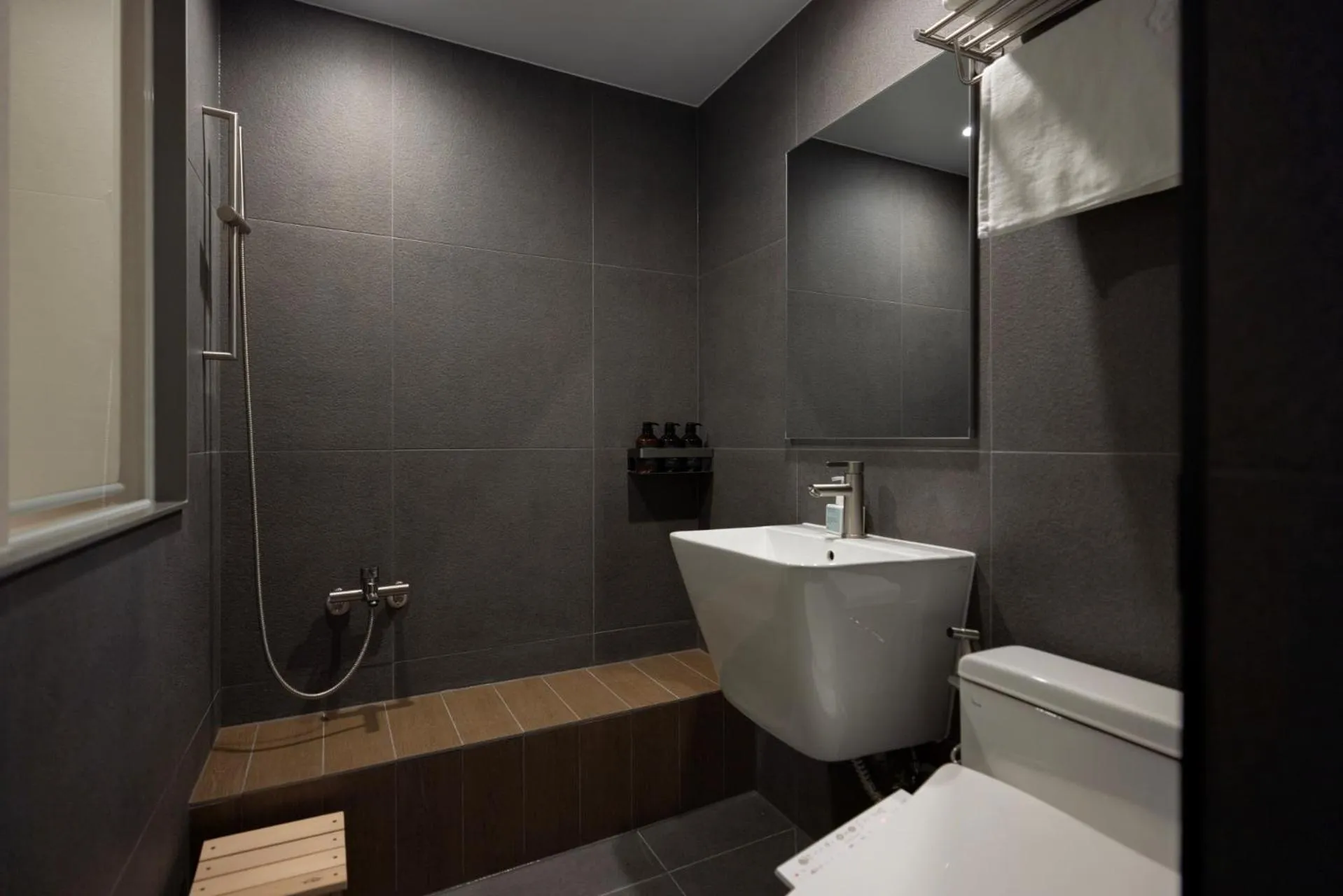 Bathroom in Sowon Ryokan and Hotel by Aank Sangbong