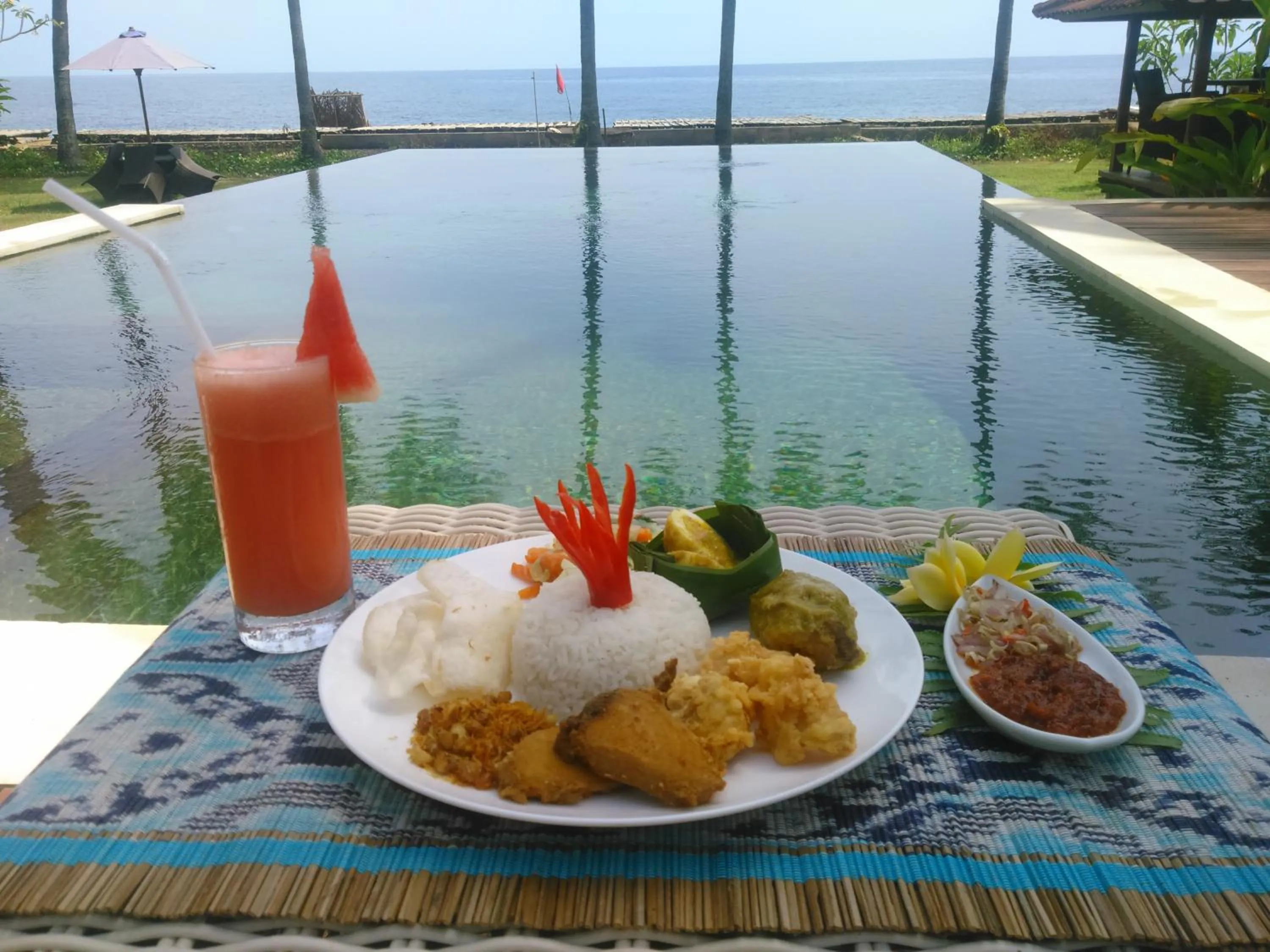 Food close-up in The Amrita - Salt Farm Villas