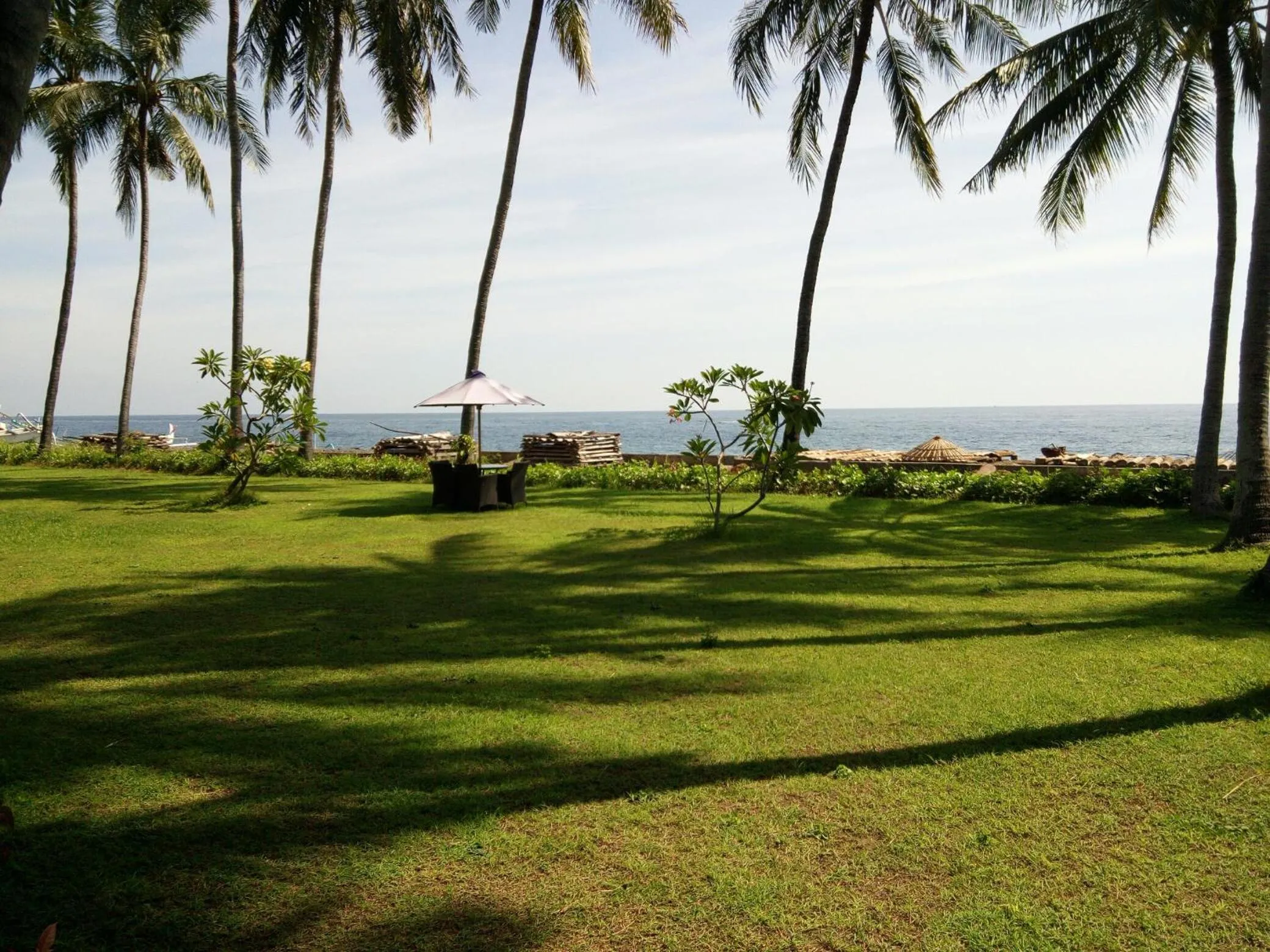 Garden view in The Amrita - Salt Farm Villas