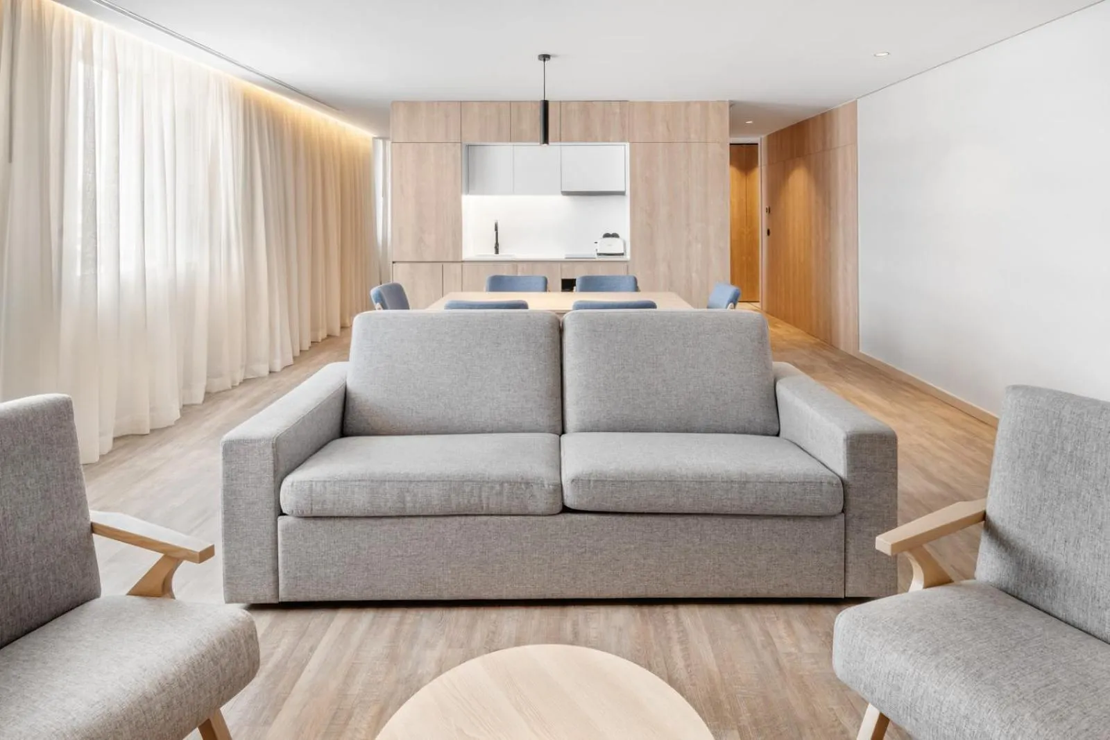 Seating area in Moov Apartments Boavista