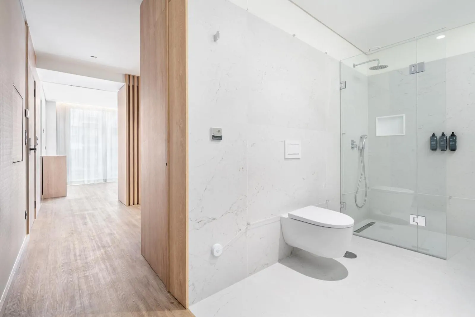 Bathroom in Moov Apartments Boavista