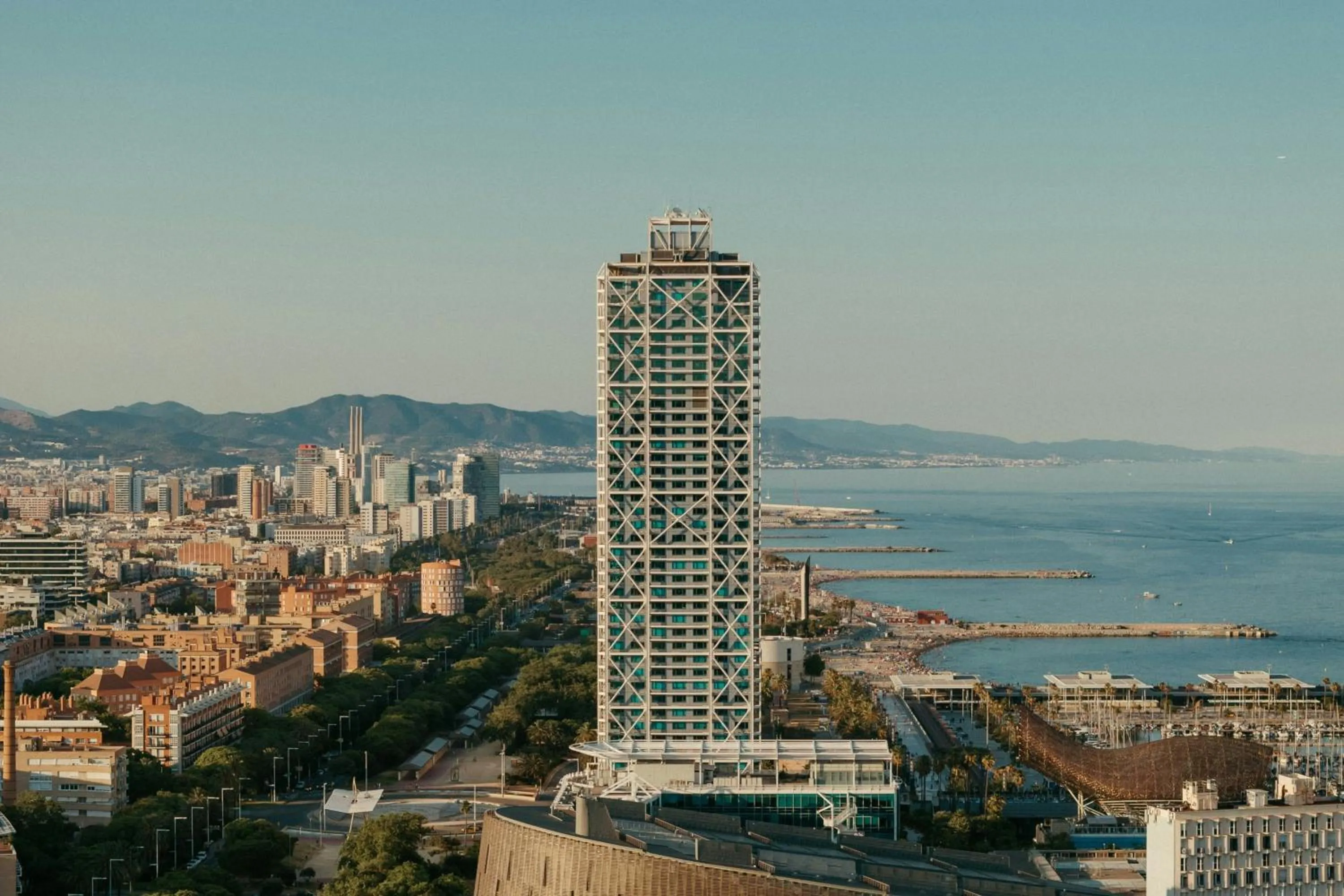 View (from property/room) in Hotel Arts Barcelona