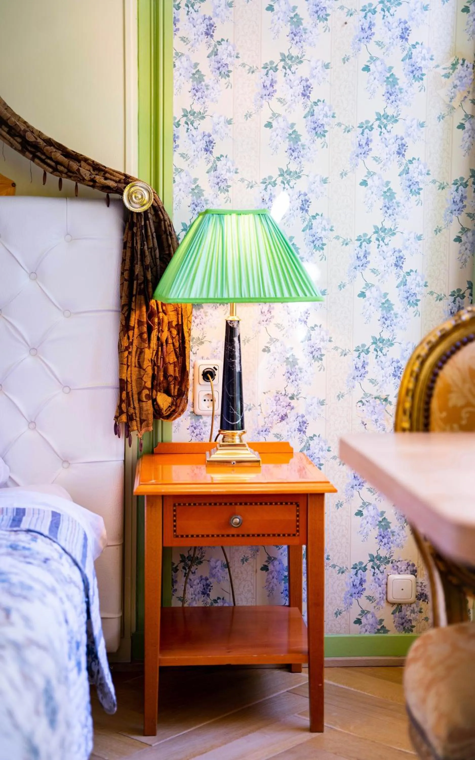 Decorative detail, Bed in Boutique Hotel Museumkwartier