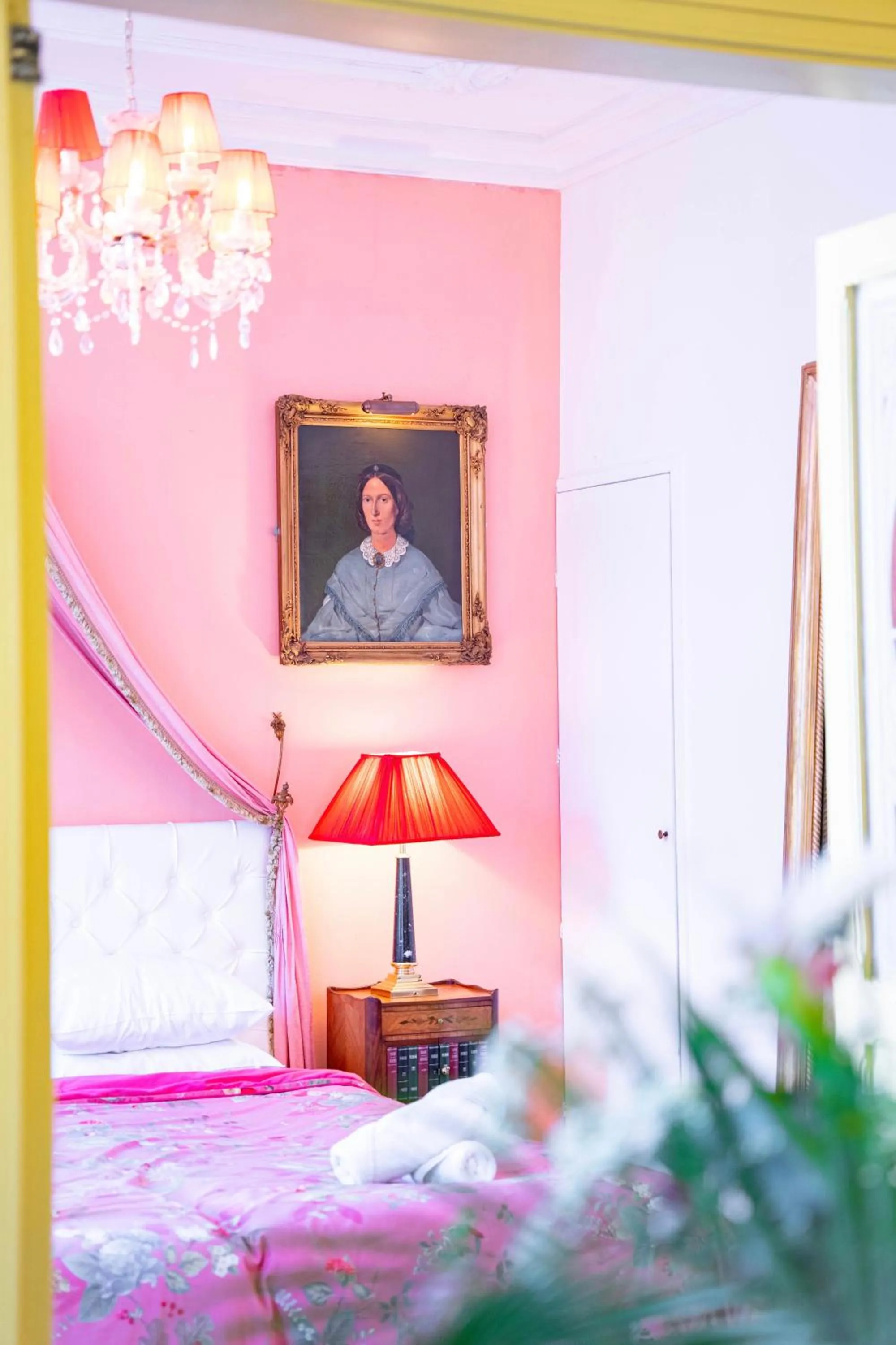 Decorative detail, Bed in Boutique Hotel Museumkwartier