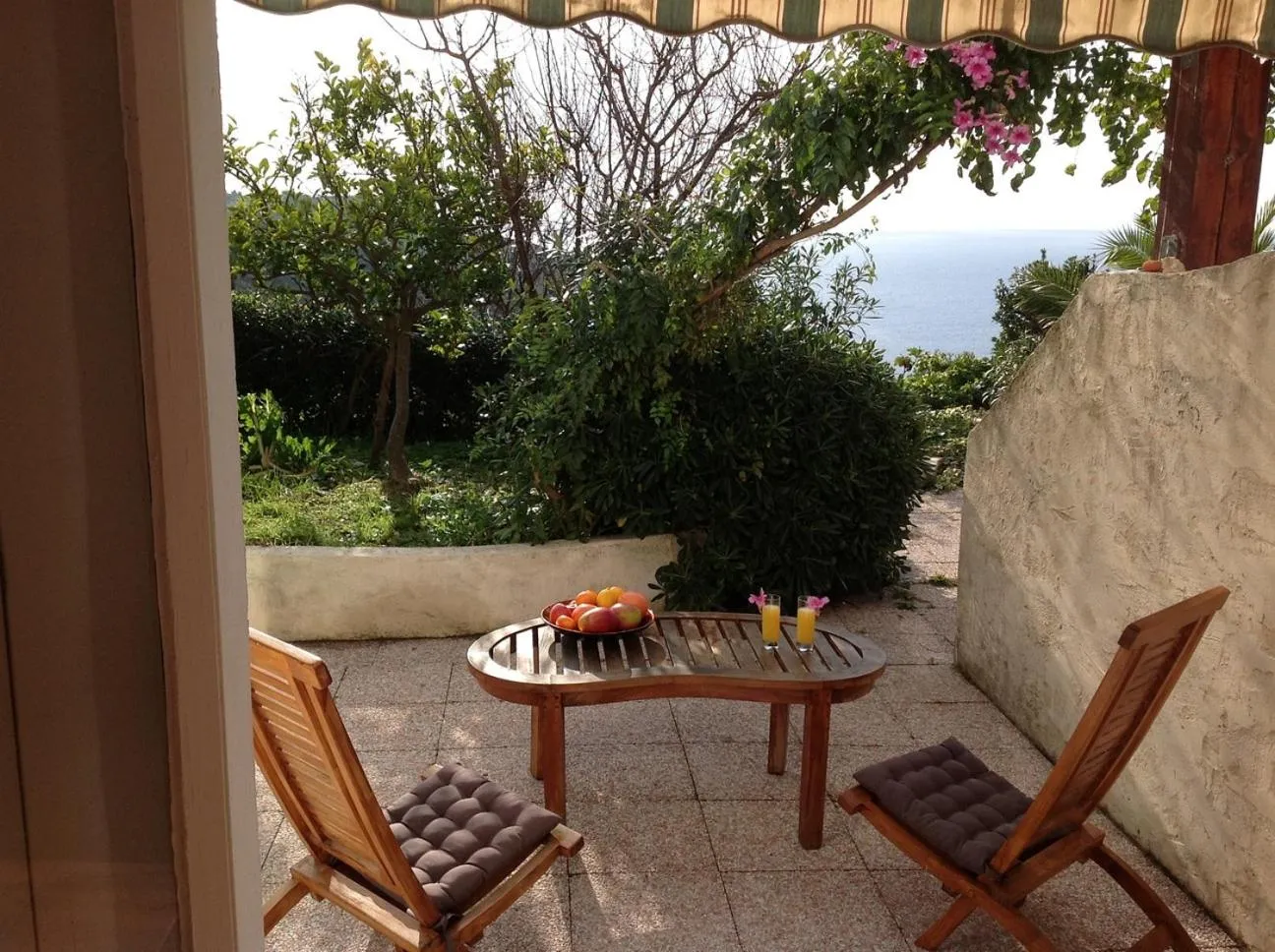 Patio in La Coccinelle