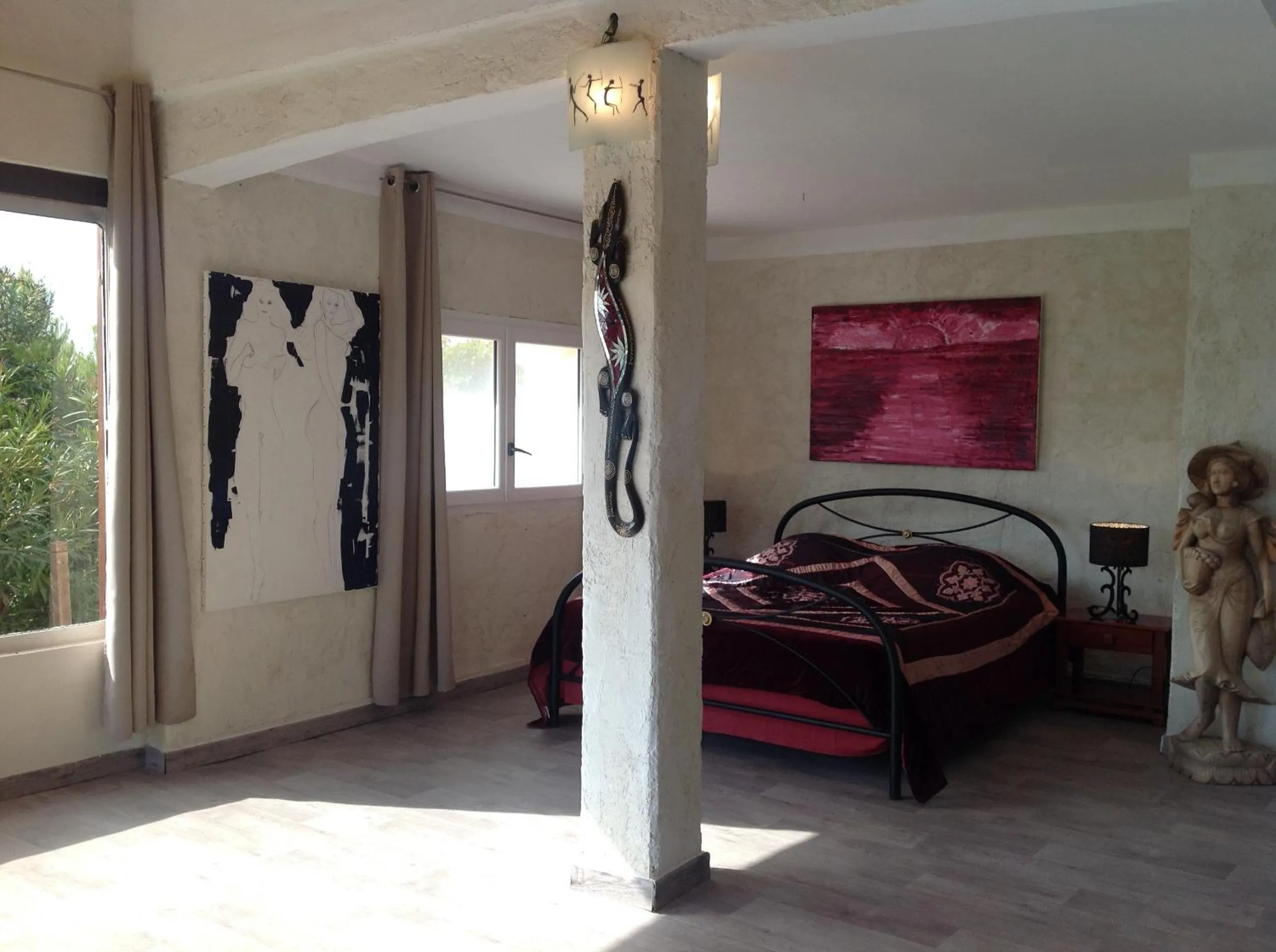 Bedroom, Bed in La Coccinelle