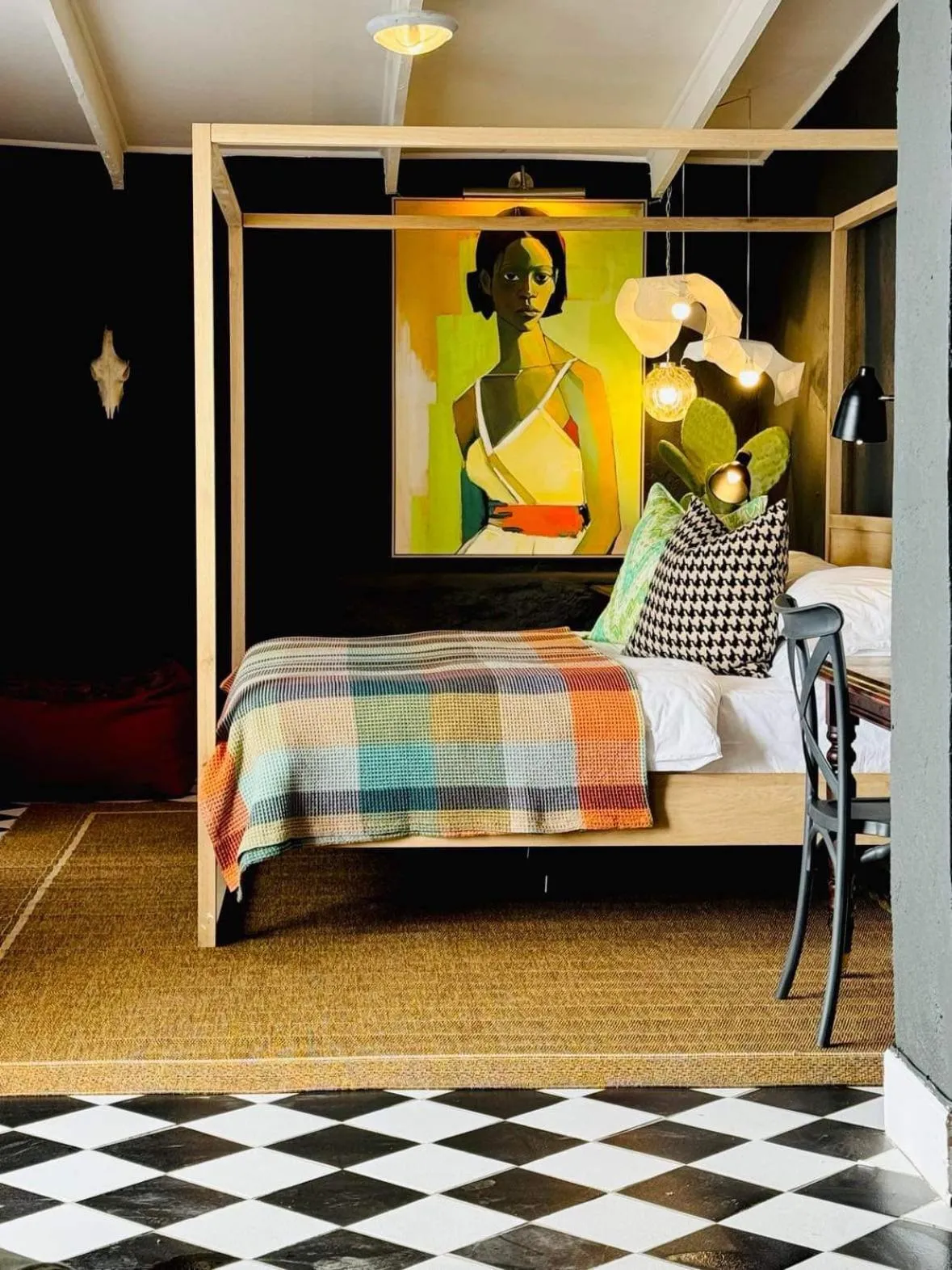 Bed in The Hanover Luxury Hotel