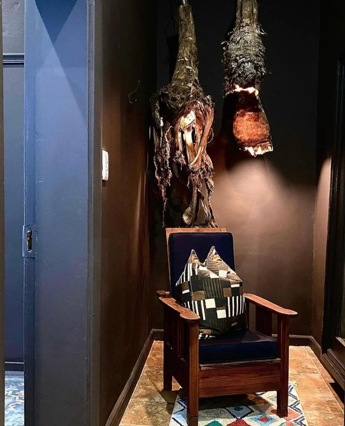 Decorative detail in The Hanover Luxury Hotel