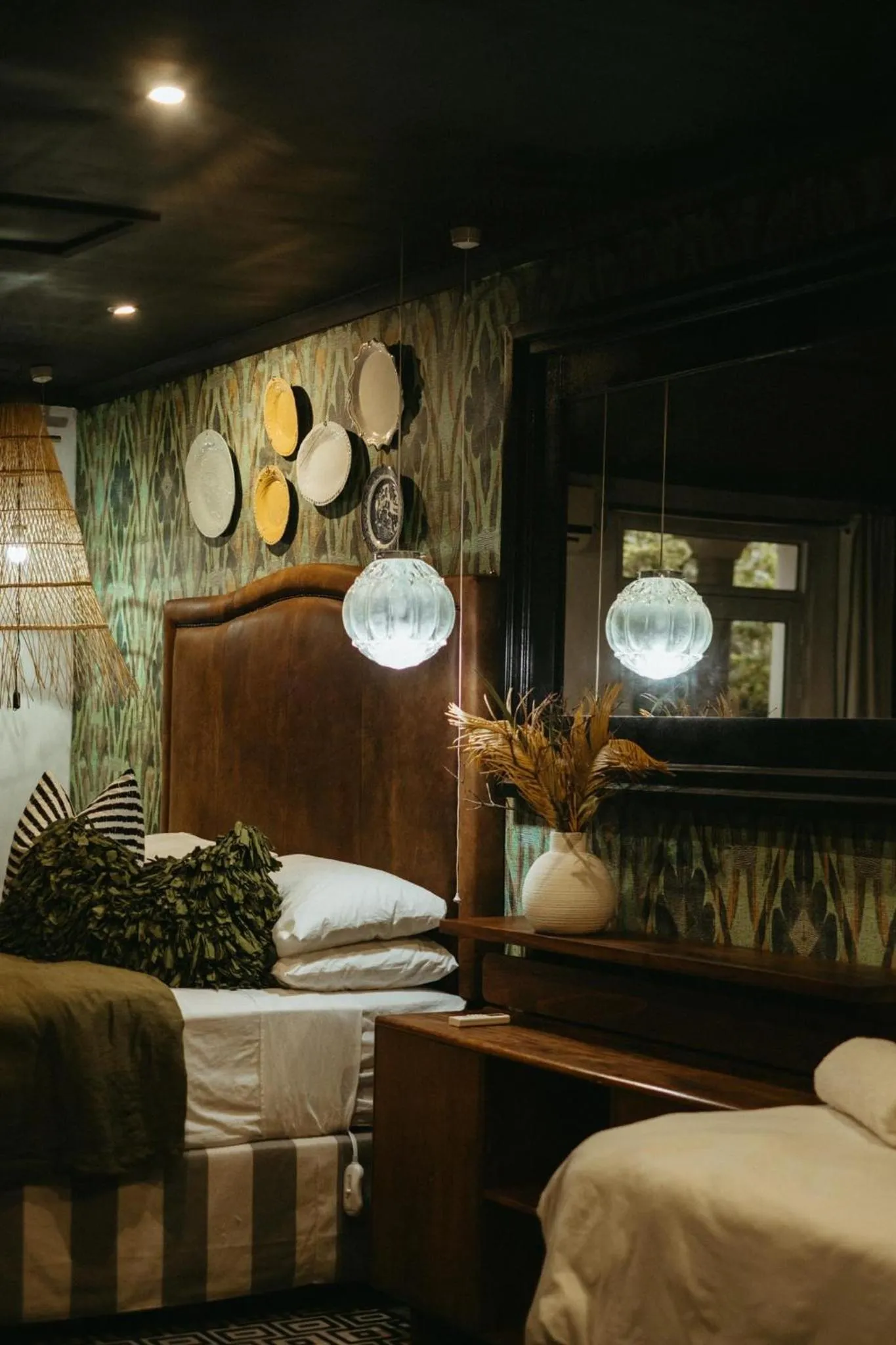 Bed in The Hanover Luxury Hotel