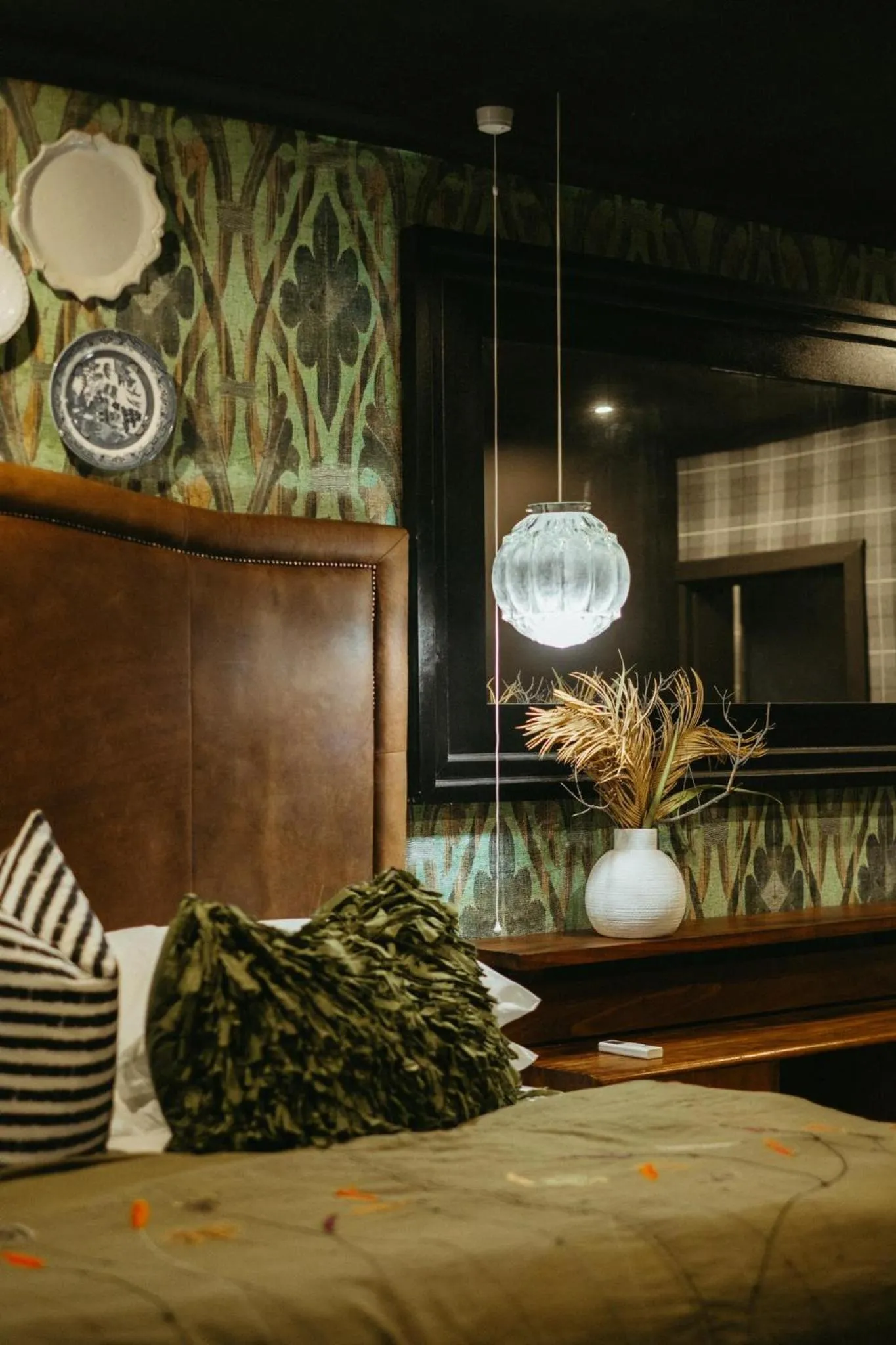 Bed in The Hanover Luxury Hotel