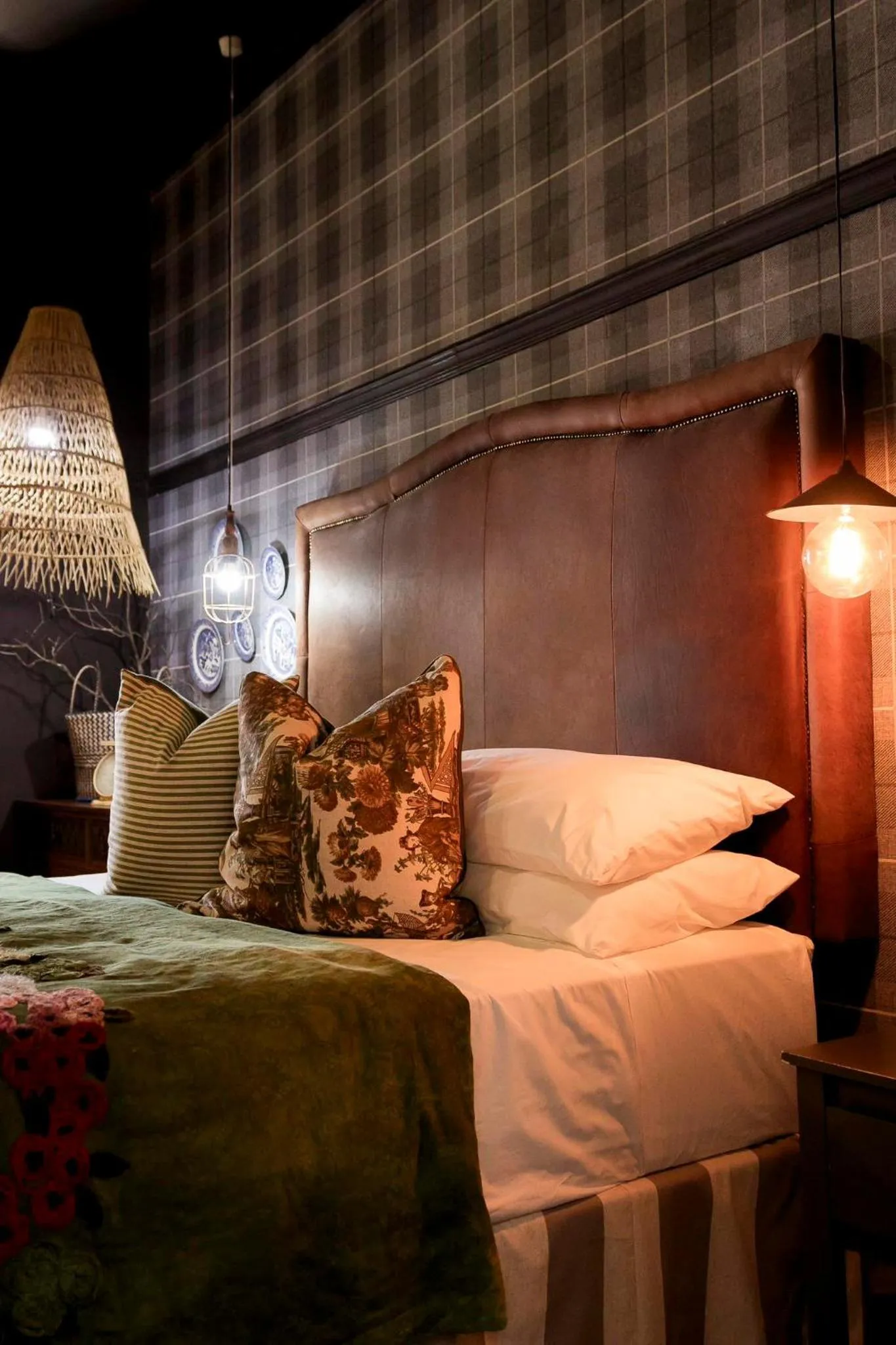 Bed in The Hanover Luxury Hotel