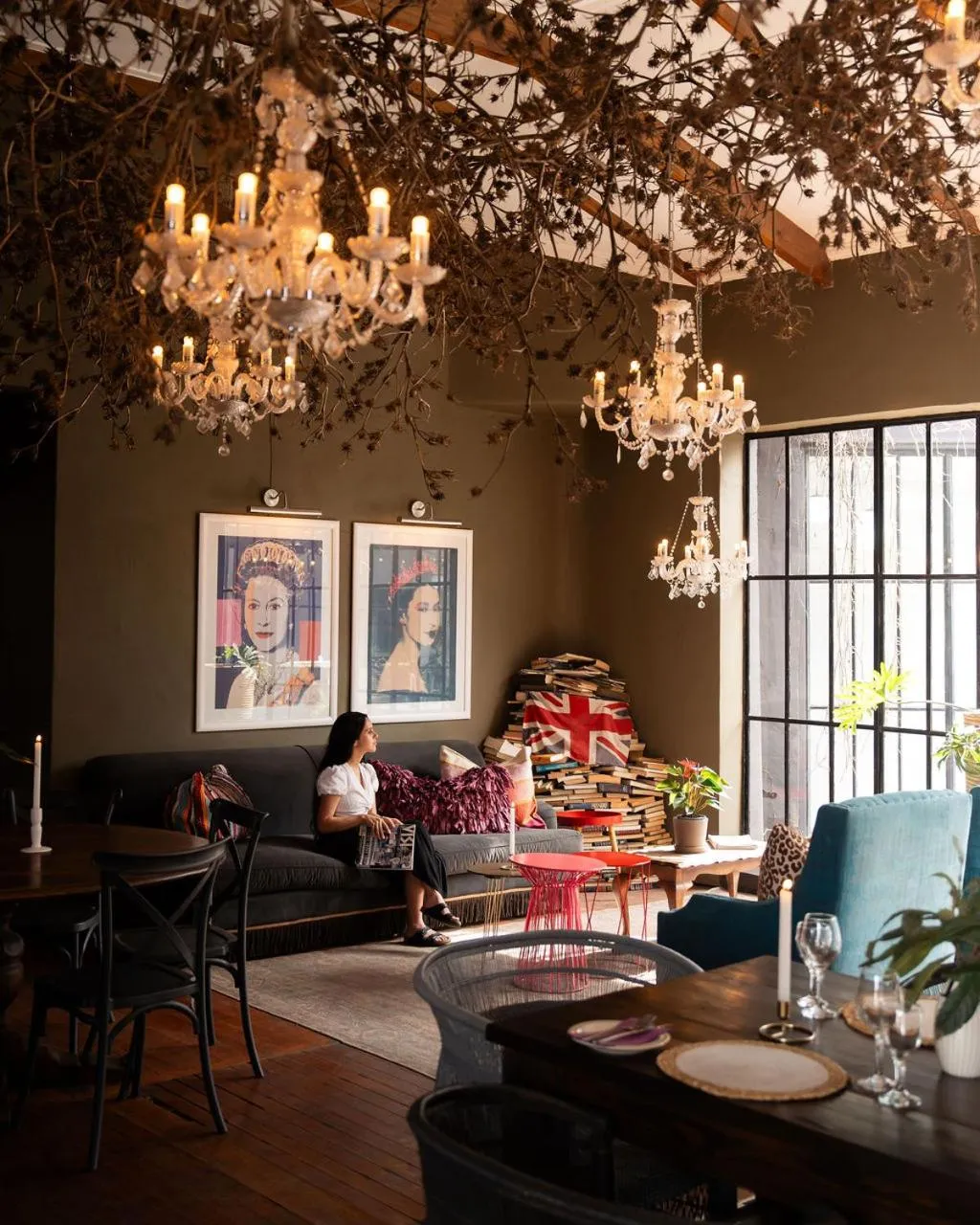 Dining area in The Hanover Luxury Hotel