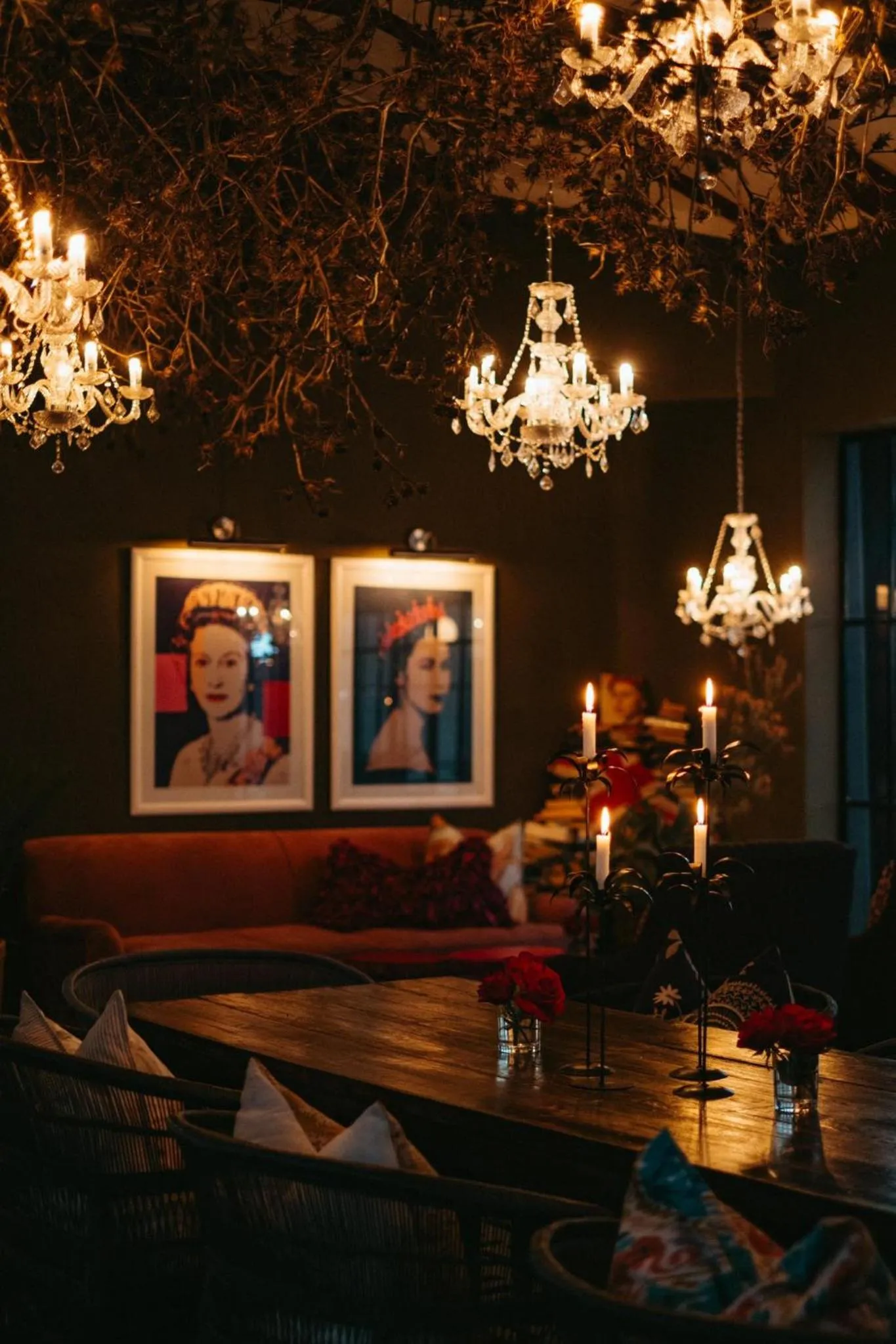 Decorative detail in The Hanover Luxury Hotel