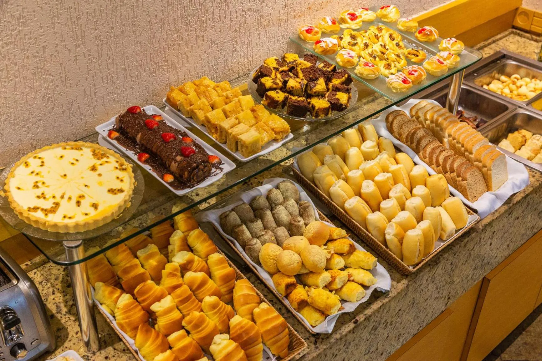 Buffet breakfast in Hotel Vermont Ipanema