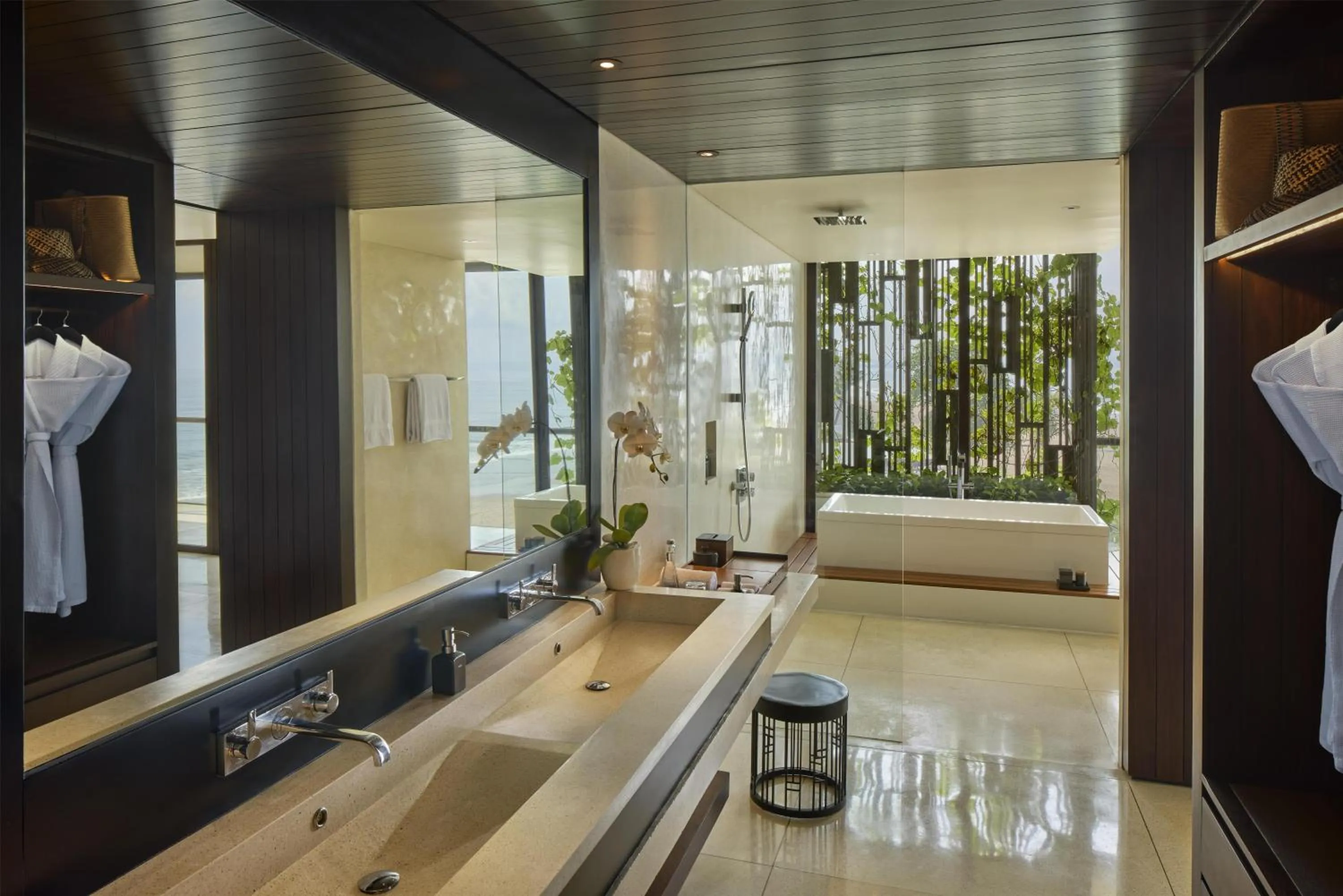 Bathroom in Alila Seminyak