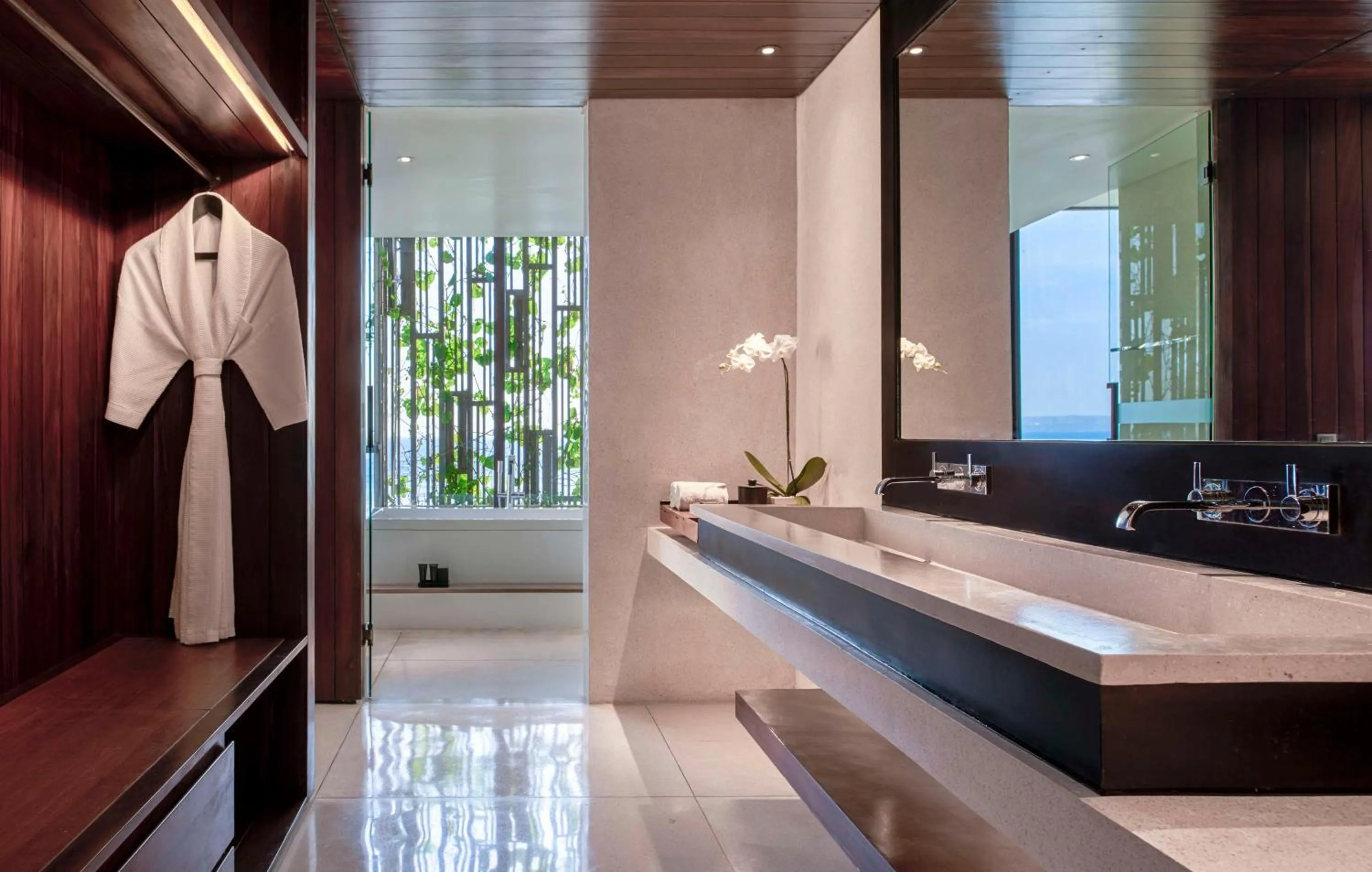 Bathroom in Alila Seminyak