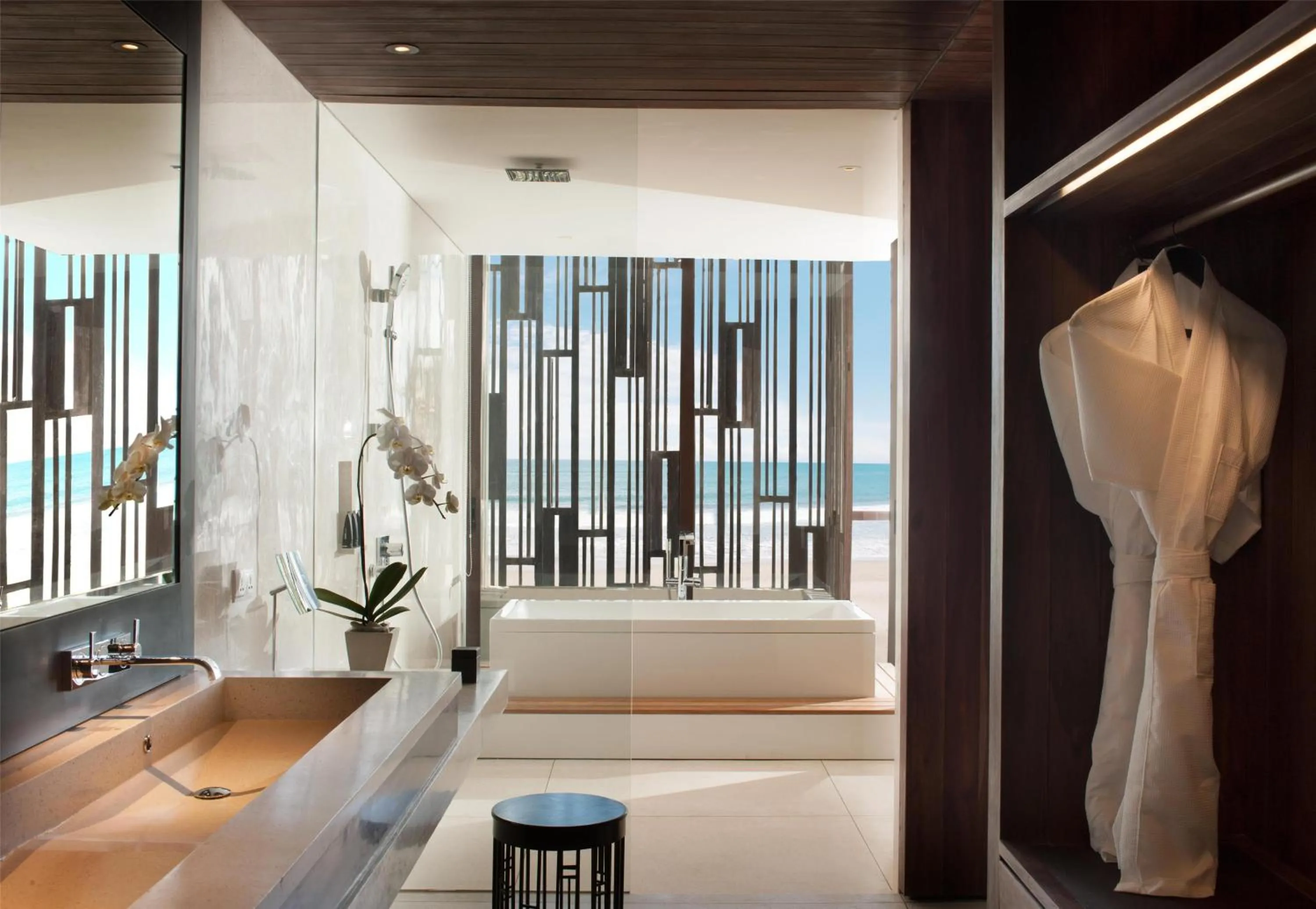 Bathroom in Alila Seminyak