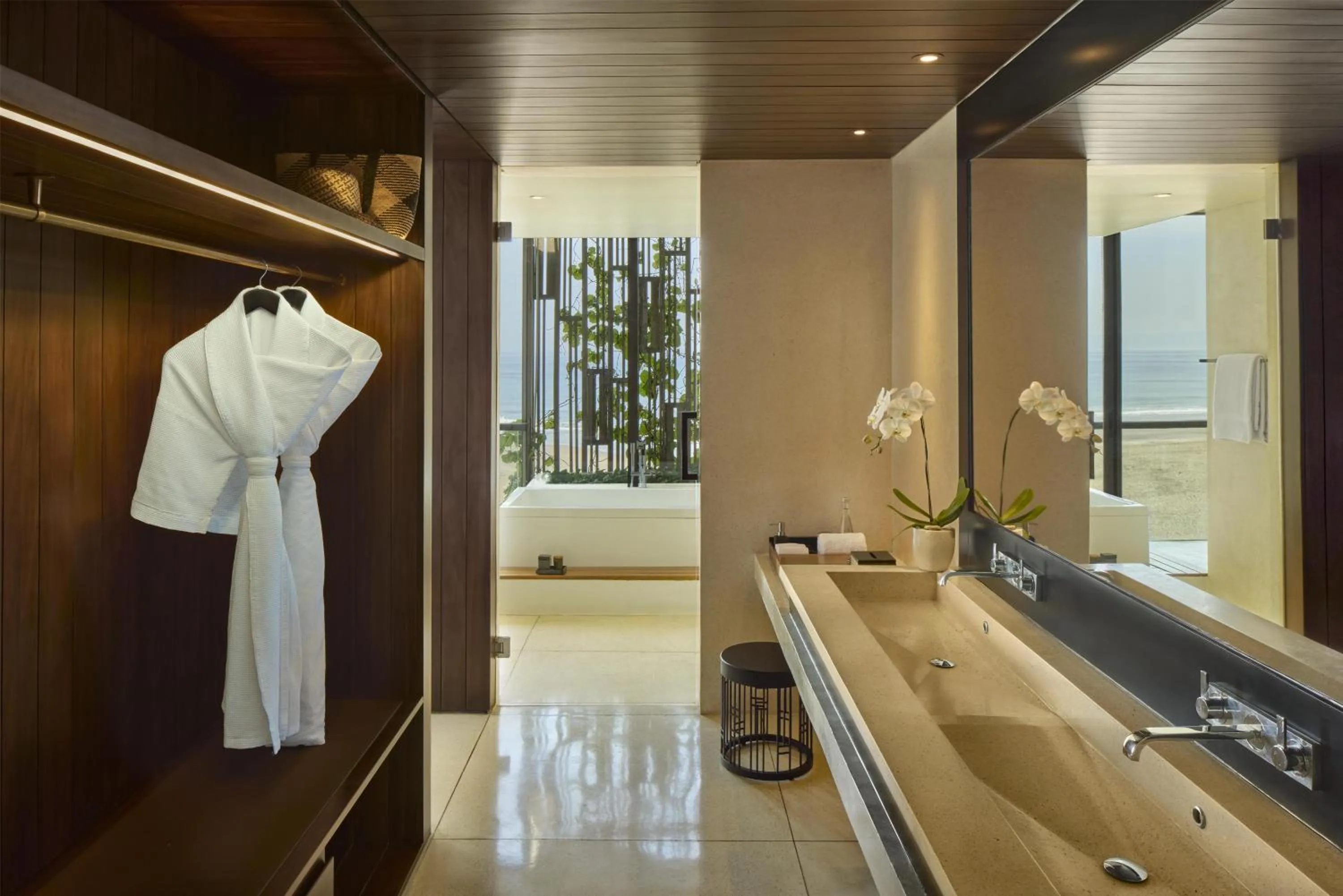 Bathroom in Alila Seminyak
