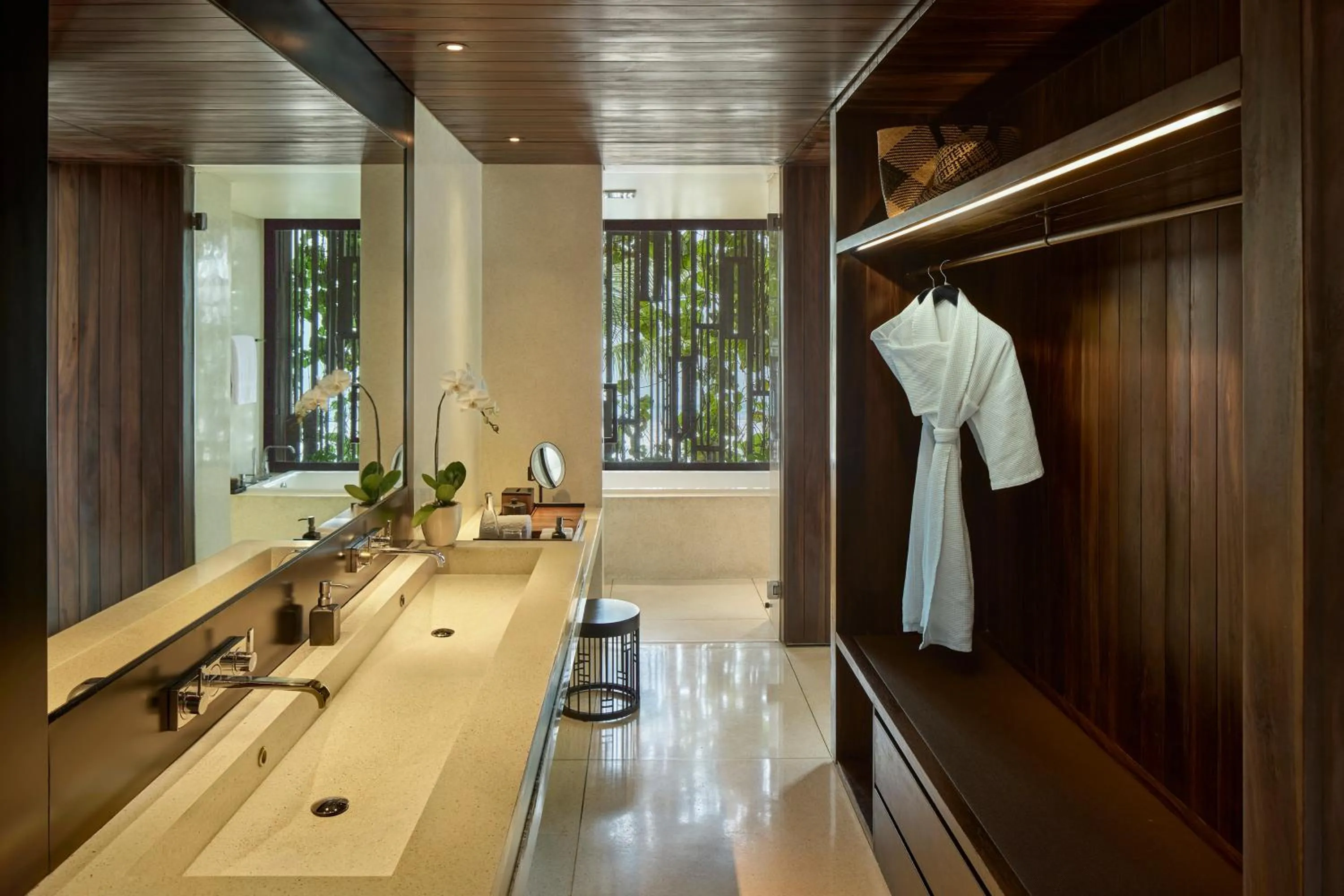 Bathroom in Alila Seminyak