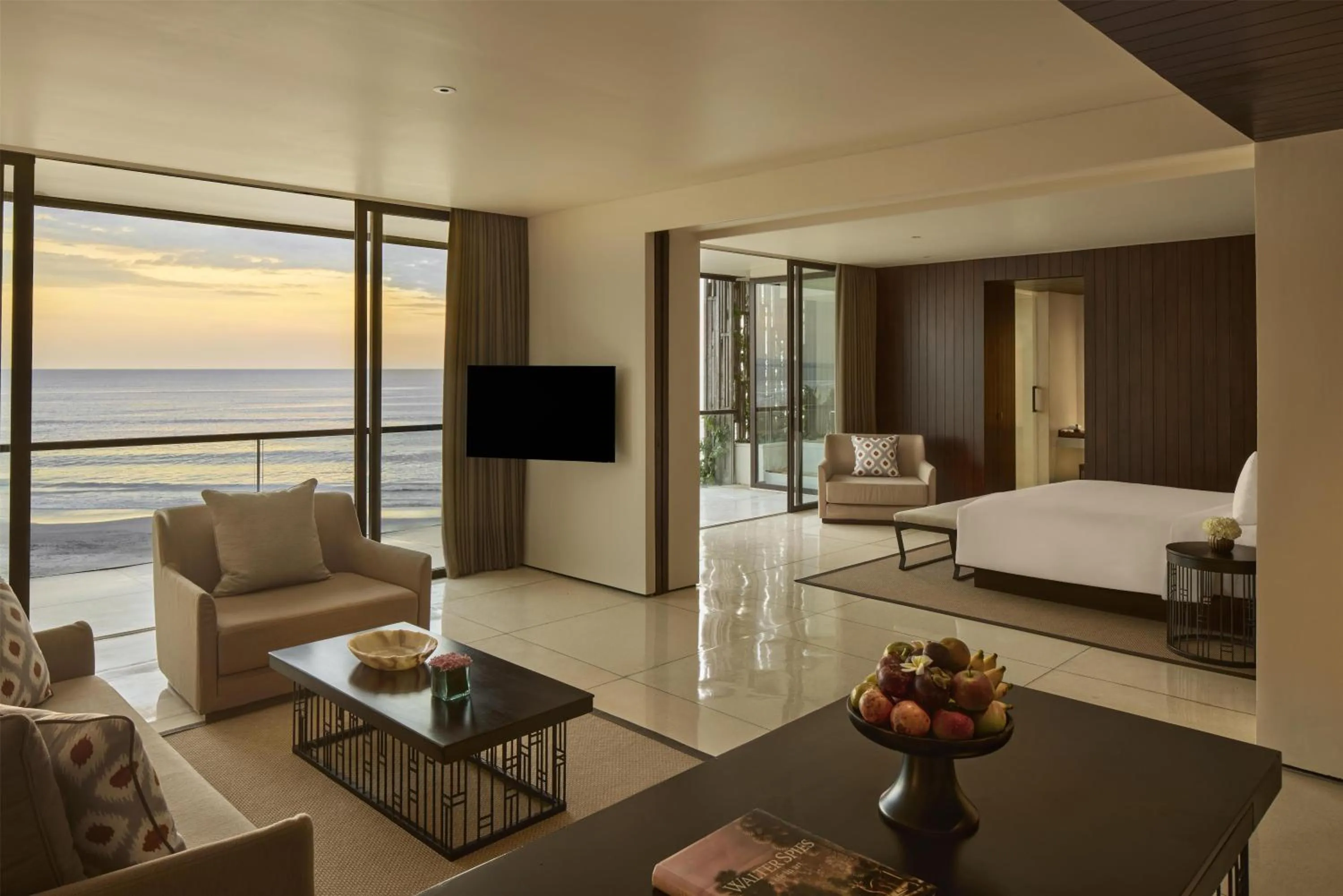 View (from property/room), Bed in Alila Seminyak