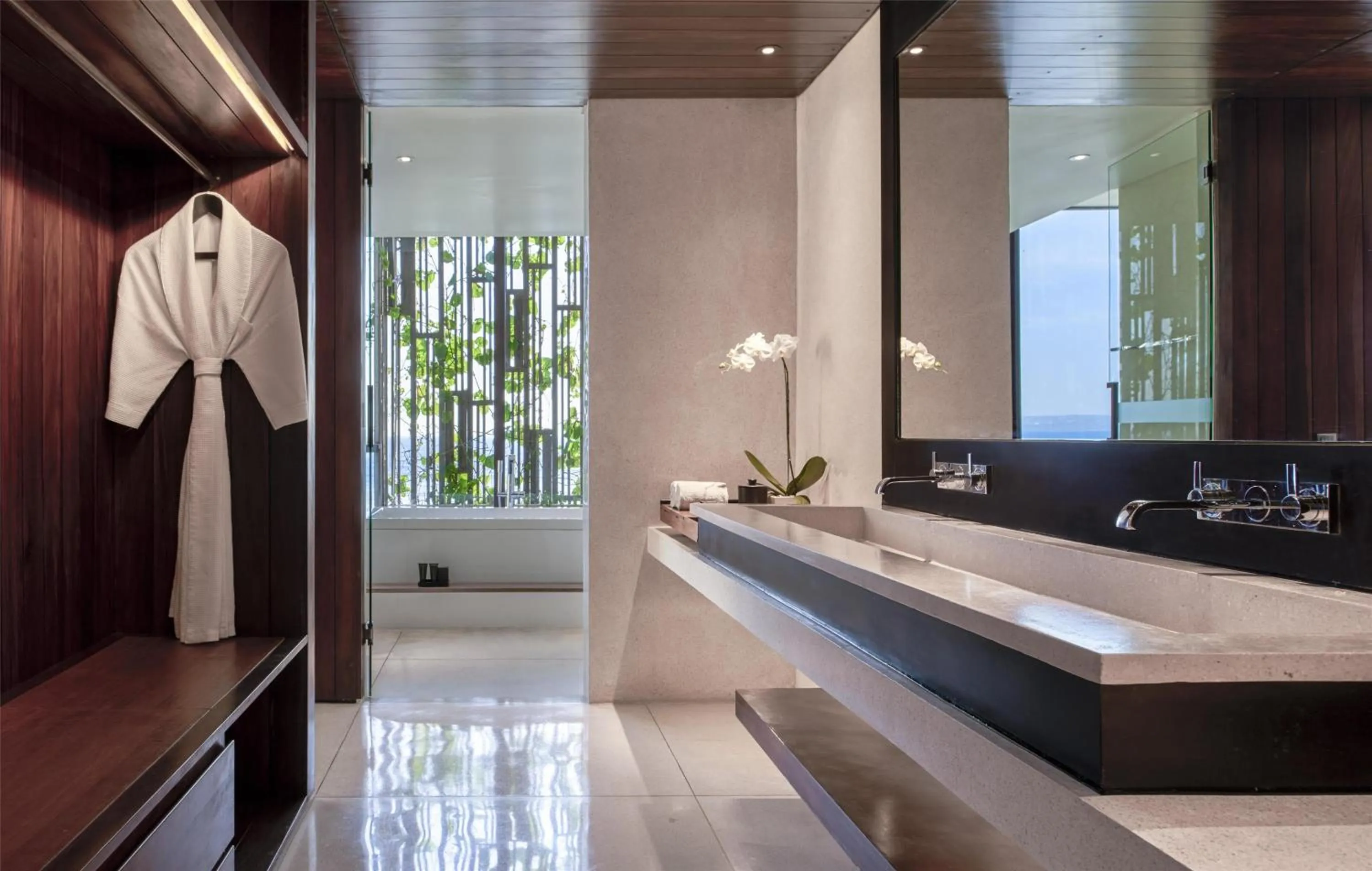 Bathroom in Alila Seminyak