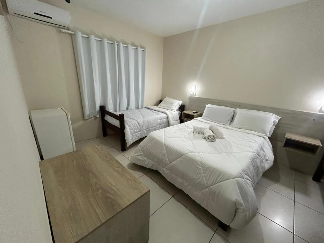 Bed in Marechal Plaza Hotel